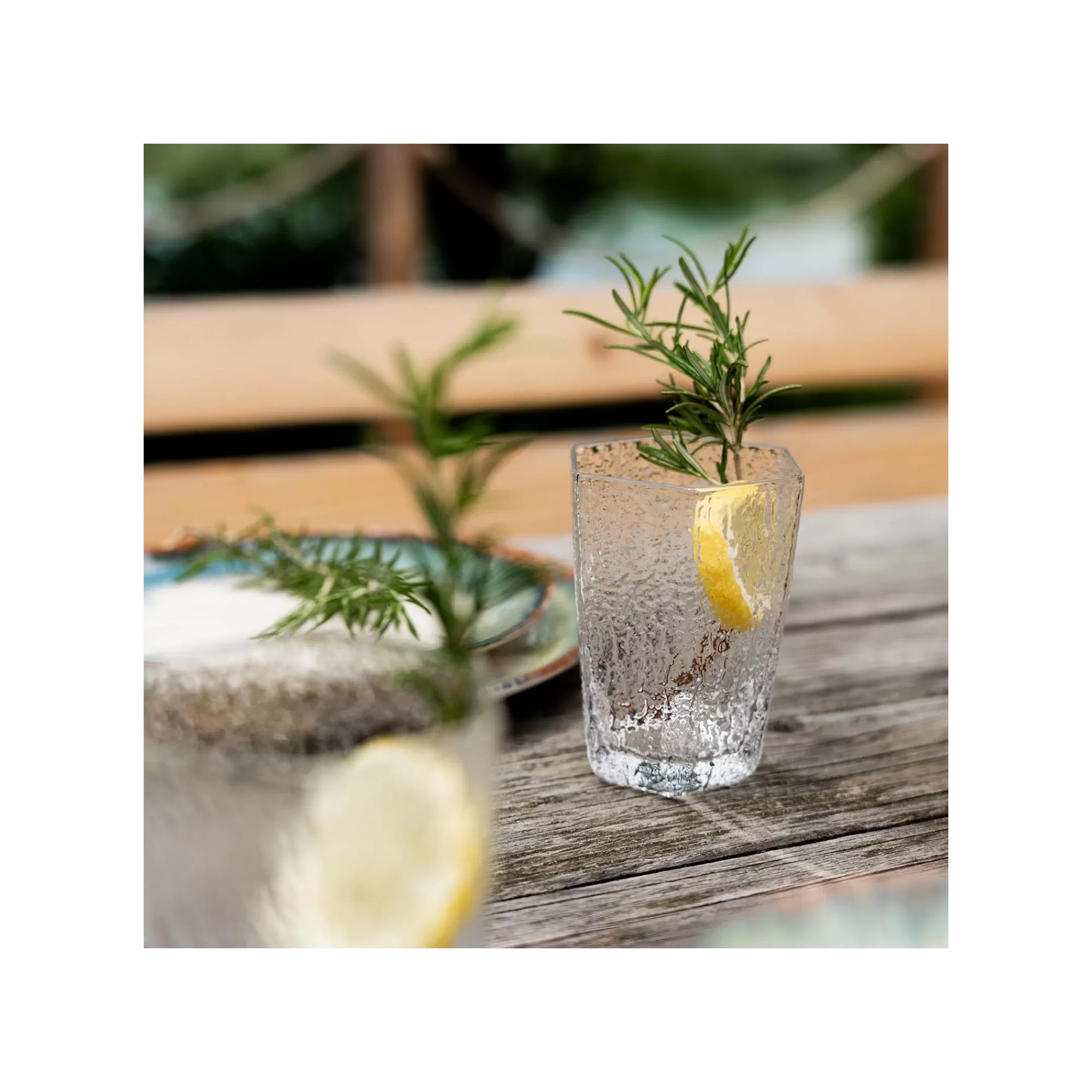 KARE Design Assiettes Organic Bleues 26cm Set De 4 ^ Vaisselle