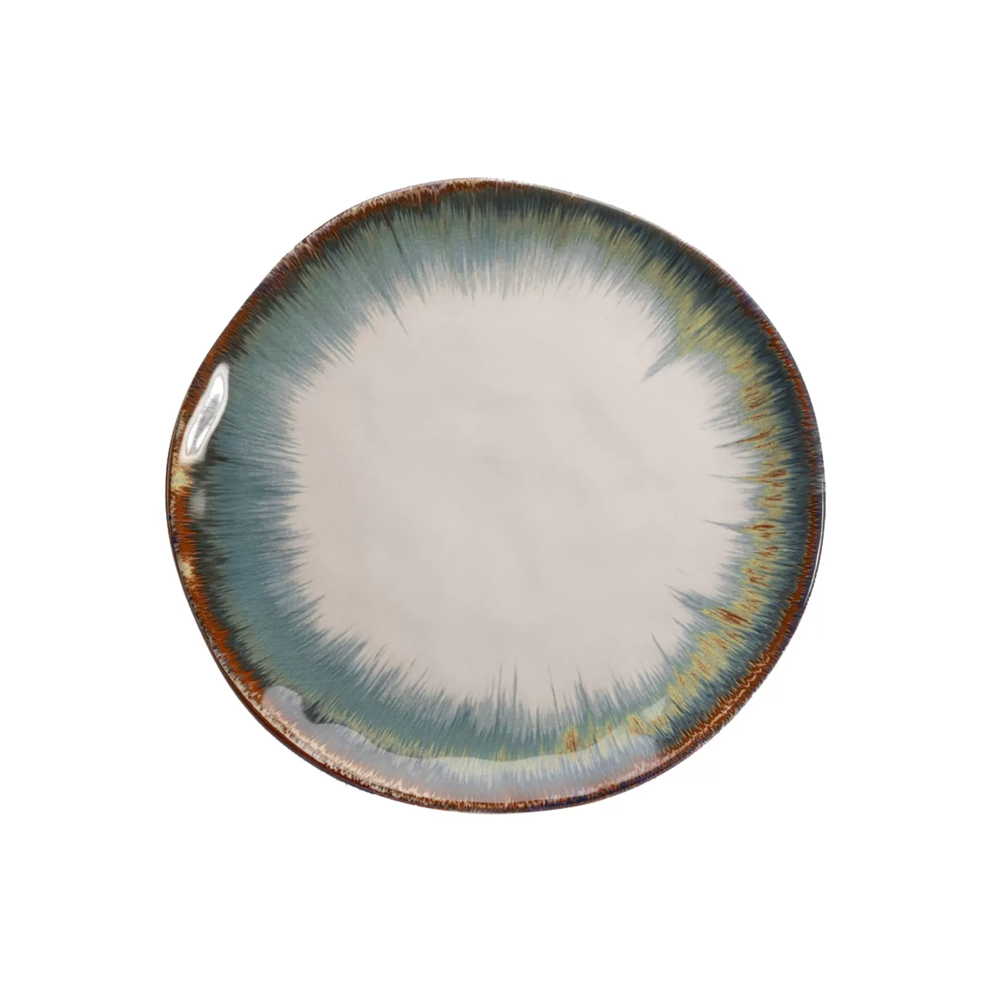 KARE Design Assiettes Organic Bleues 26cm Set De 4 ^ Vaisselle