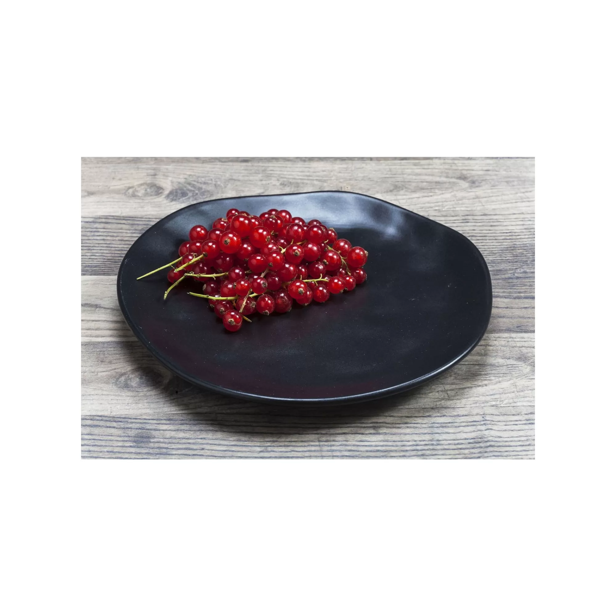 KARE Design Assiettes Organic Noires 20cm Set De 4 ^ Vaisselle
