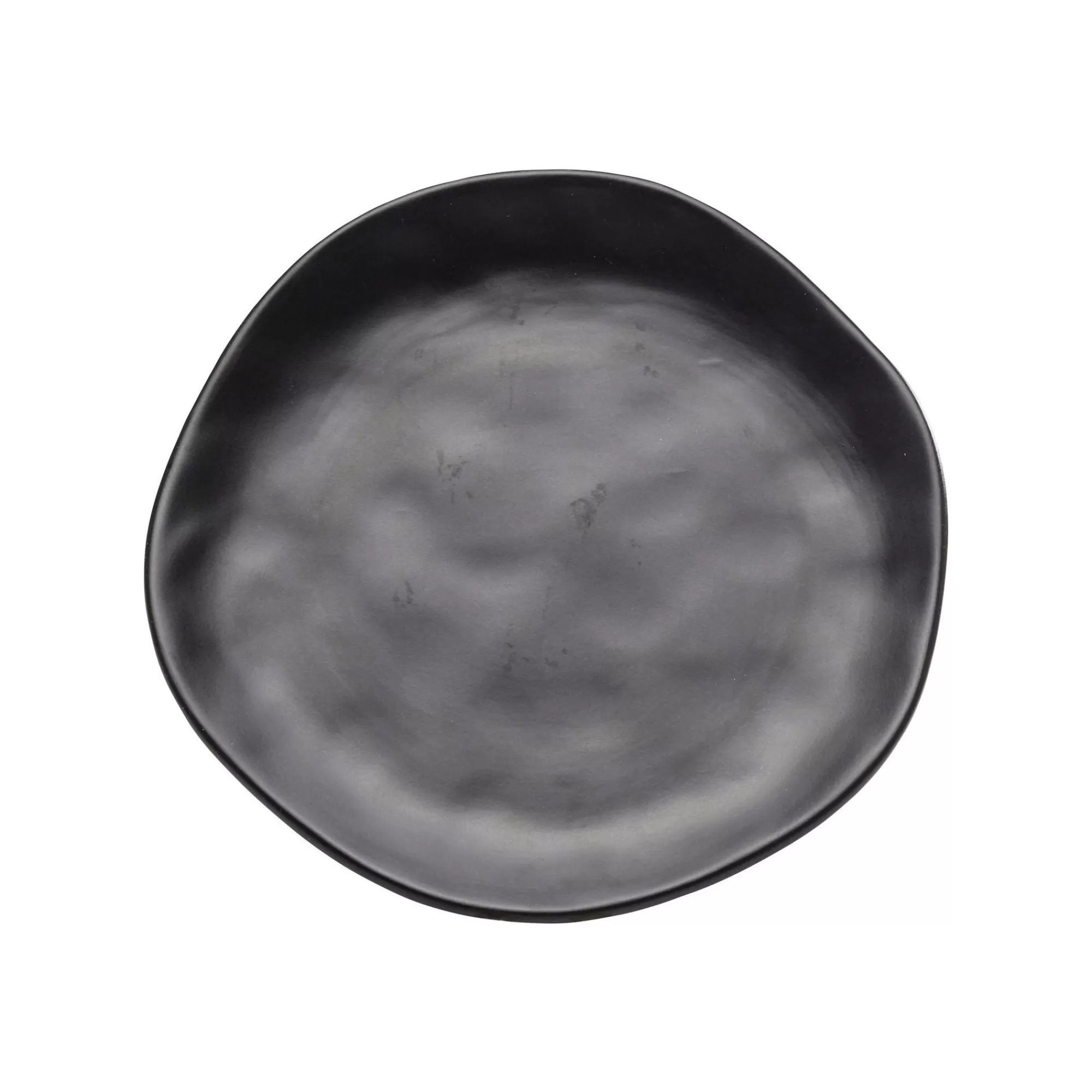 KARE Design Assiettes Organic Noires 26cm Set De 4 ^ Vaisselle