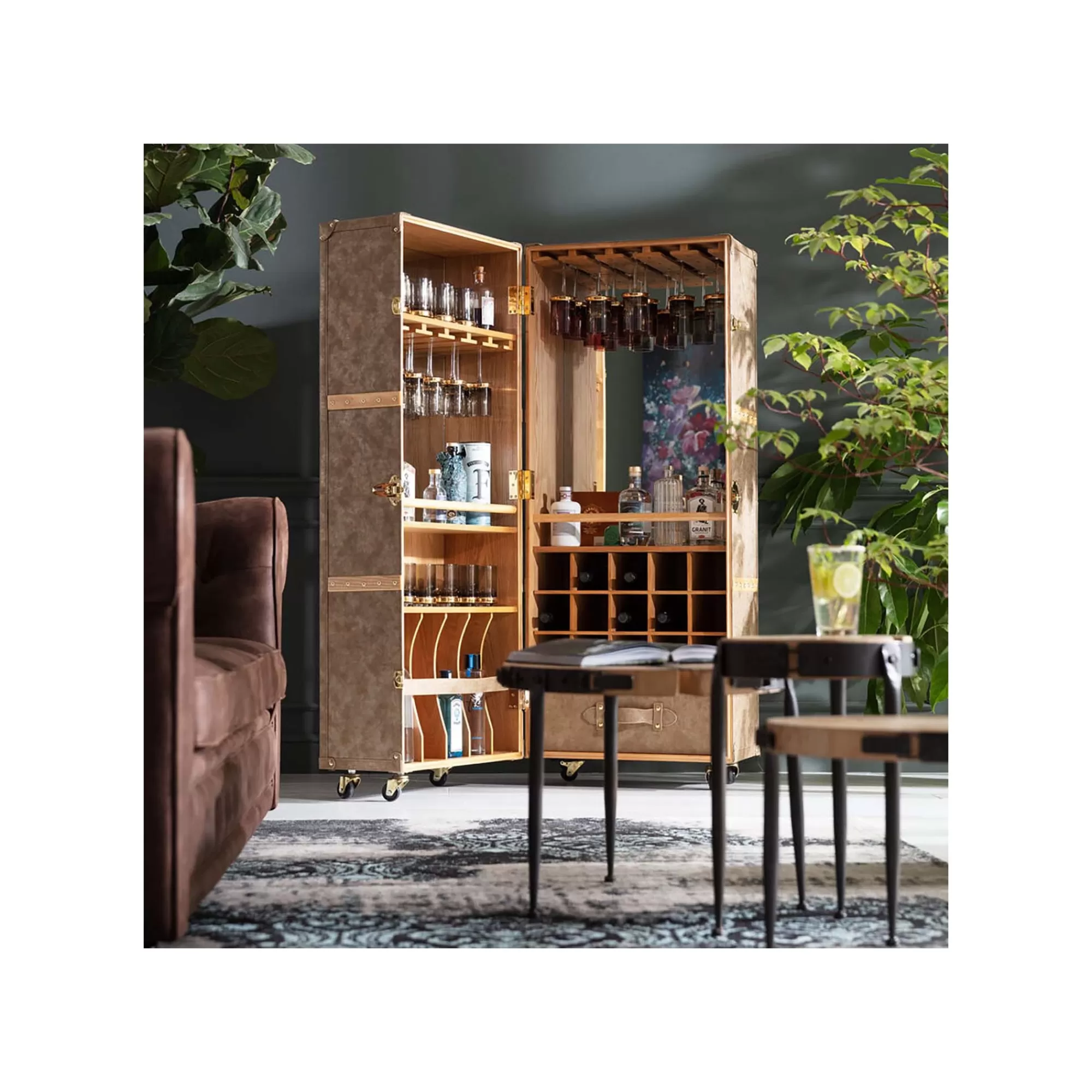 KARE Design Bar-coffre West Coast ^ Coffre & Malle | Bar & Tabouret De Bar