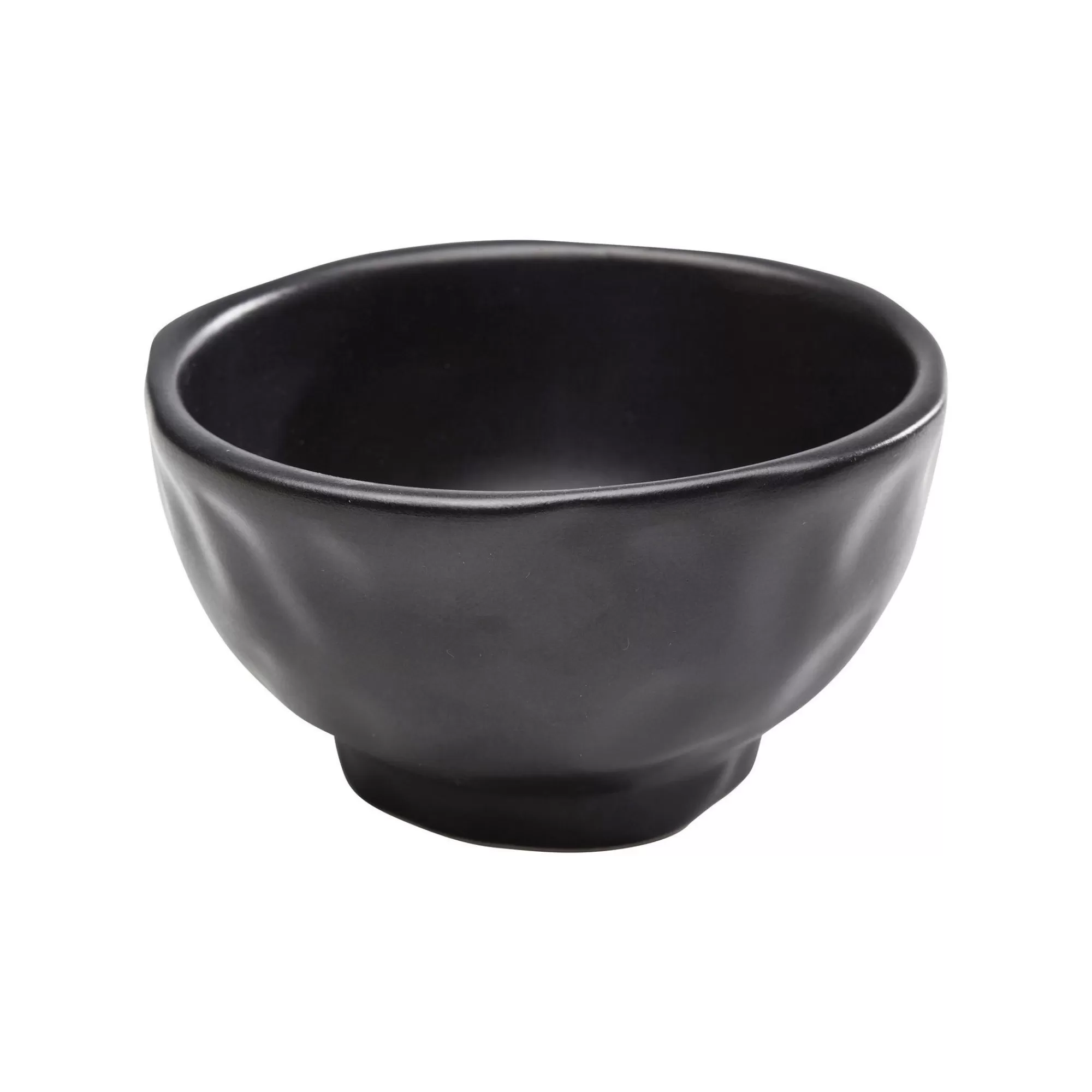 KARE Design Bols Organic Noirs 15cm Set De 4 ^ Vaisselle