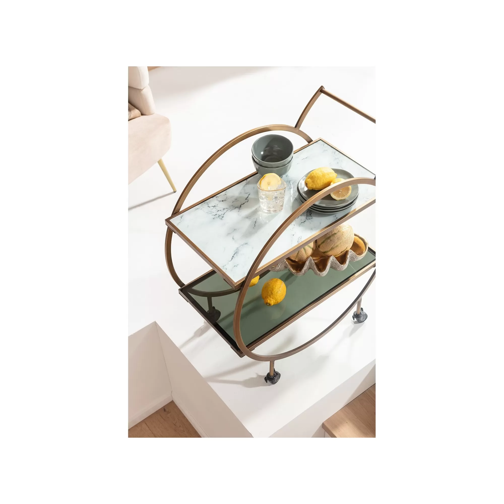 KARE Design Bols Organic Sauge 15cm Set De 4 ^ Vaisselle