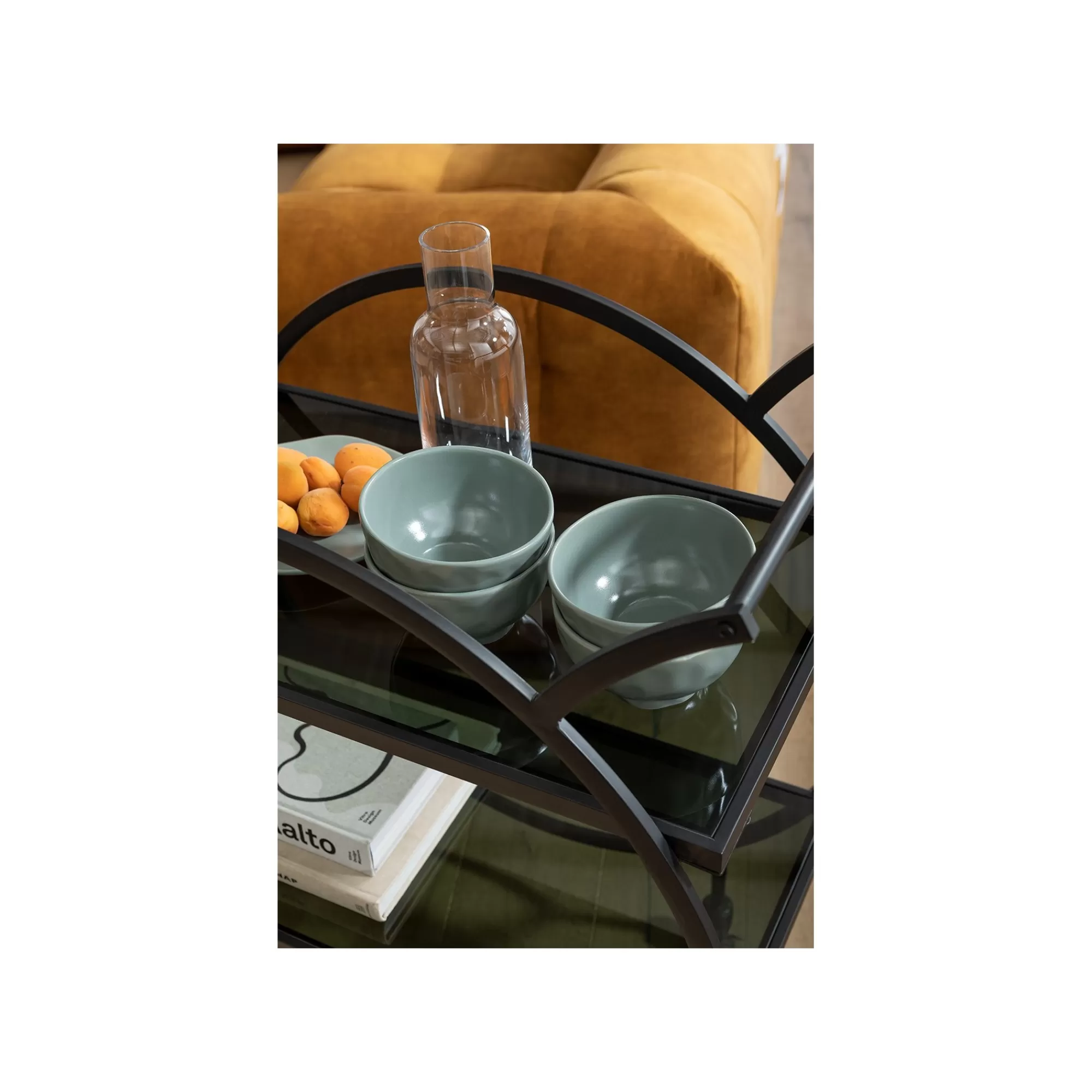 KARE Design Bols Organic Sauge 15cm Set De 4 ^ Vaisselle