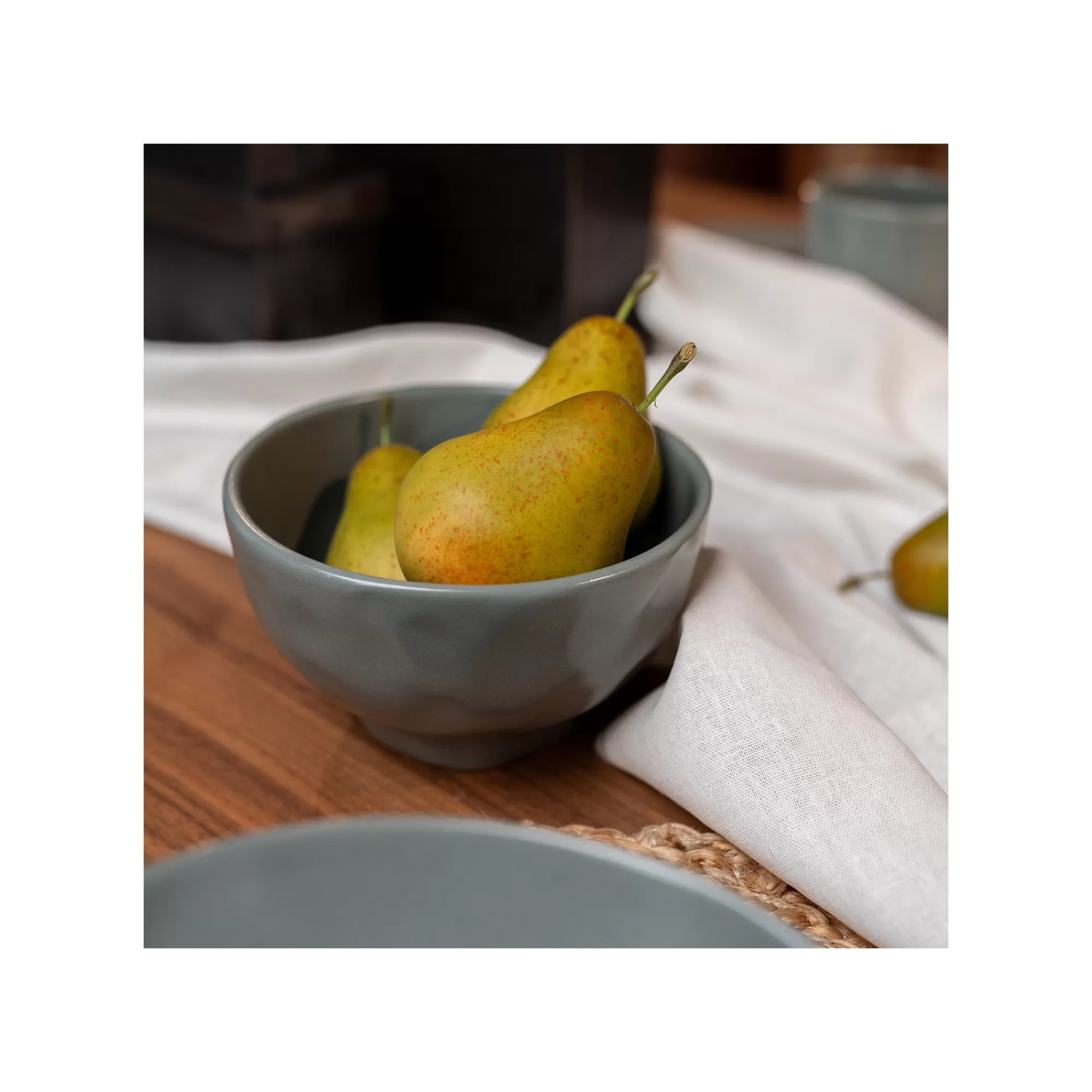 KARE Design Bols Organic Sauge 15cm Set De 4 ^ Vaisselle