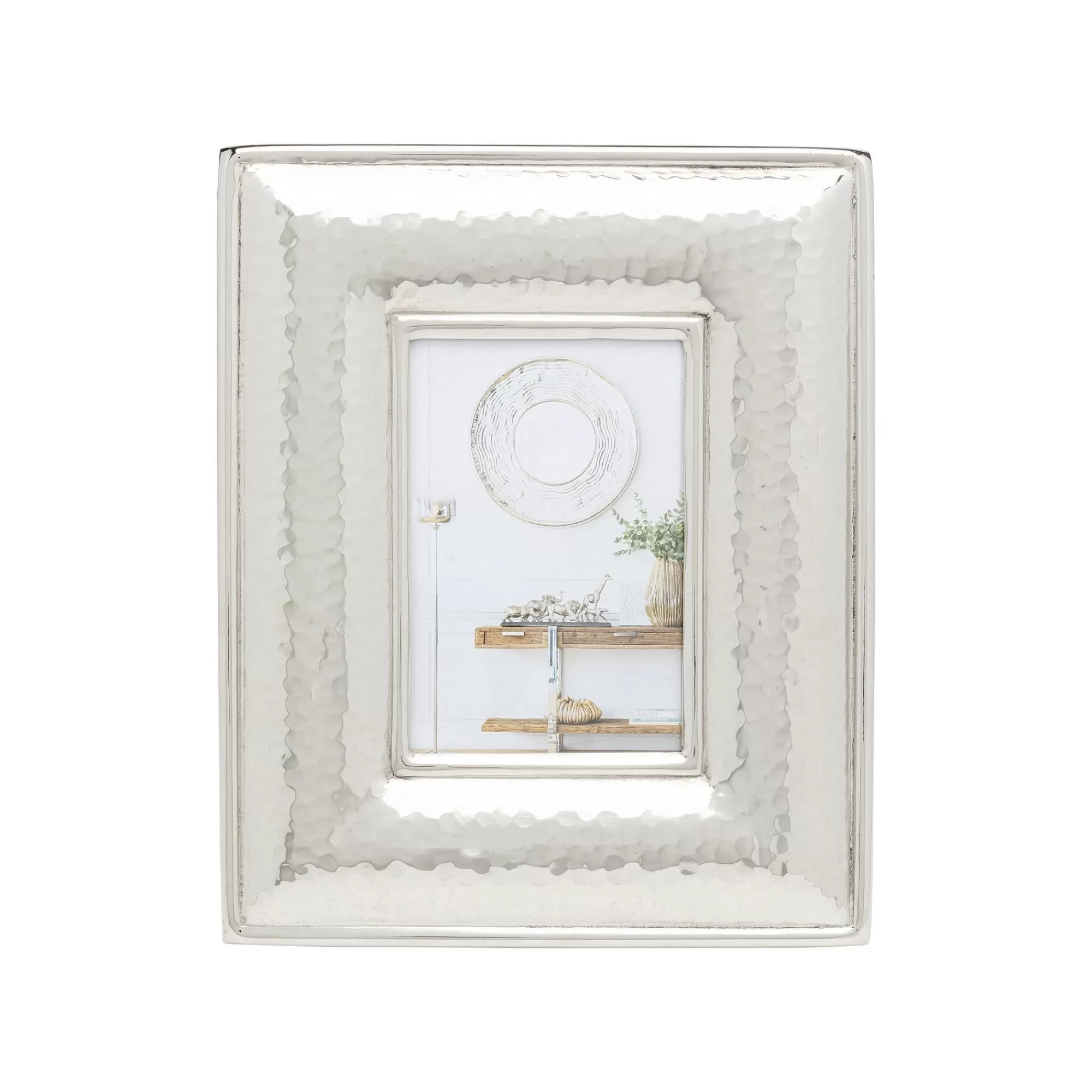 KARE Design Cadre Photo Decory Argenté 22x27cm ^ Cadre Photo