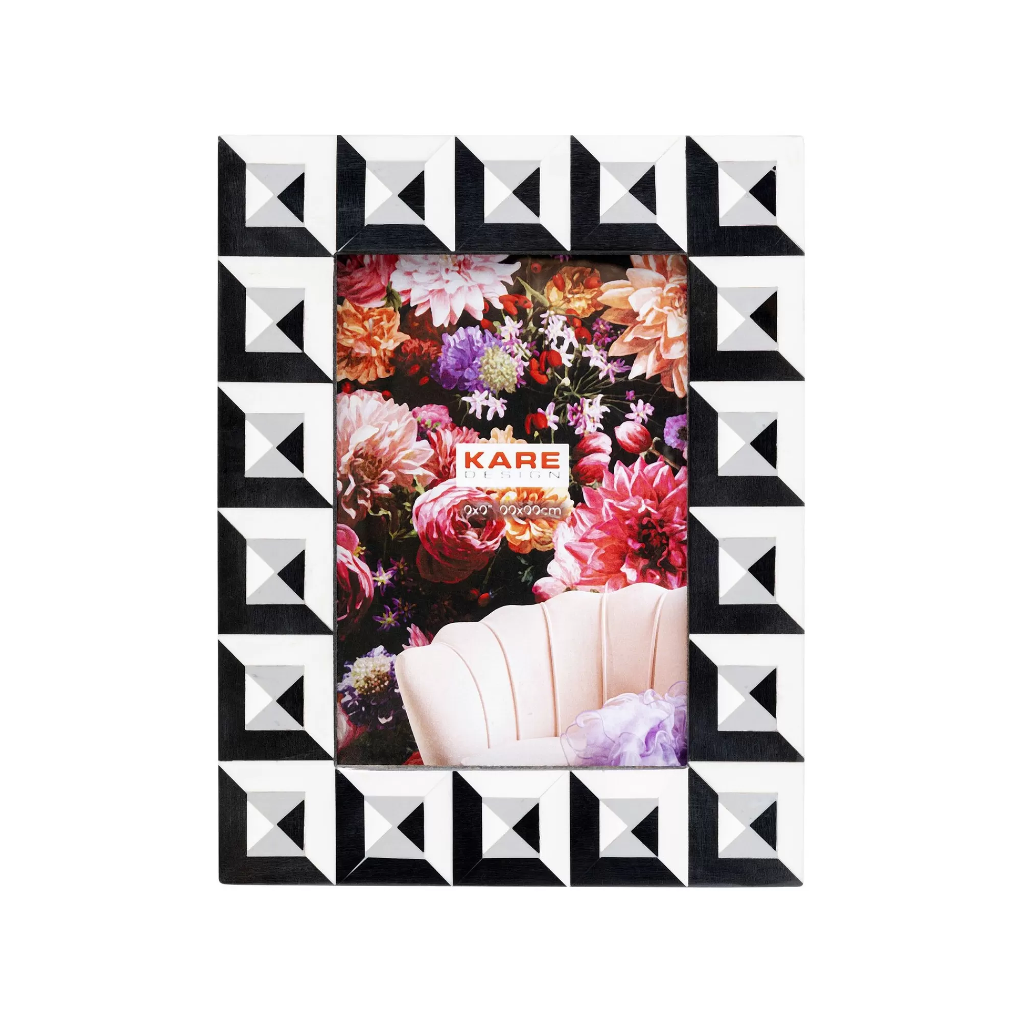 KARE Design Cadre Photo Jess Noir Et Blanc 17x22cm ^ Cadre Photo