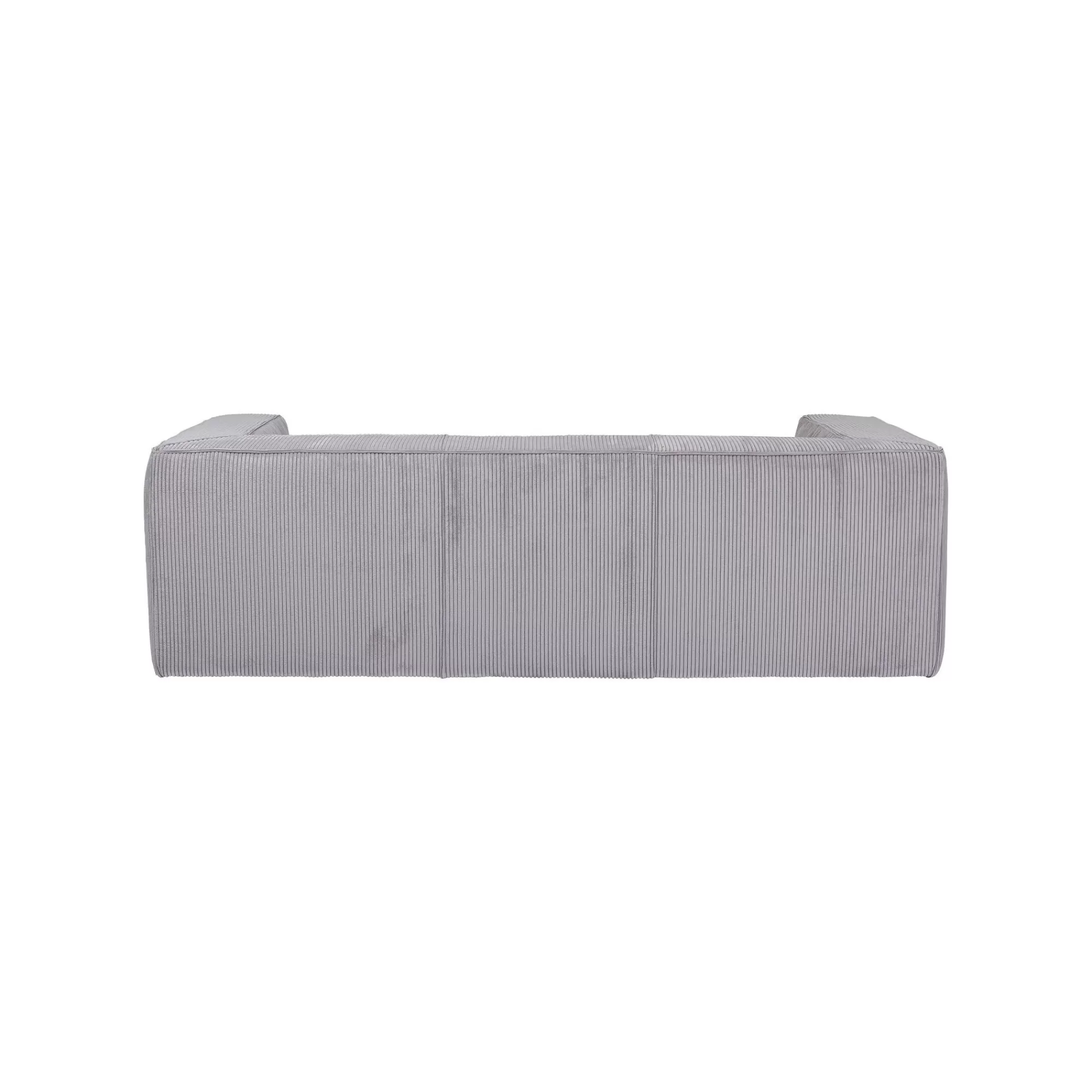 KARE Design Canapé Cubetto 3 Places Cord Gris Clair ^ Canapé & Banquette