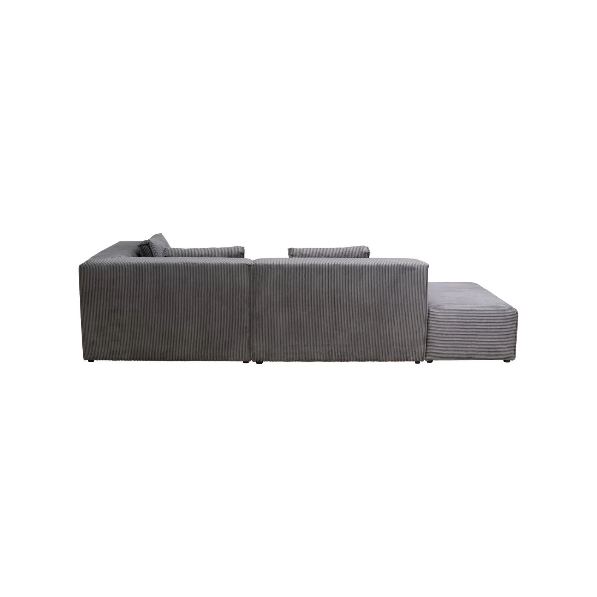 KARE Design Canapé D'angle Infinity Cord Gris Droite ^ Canapé & Banquette
