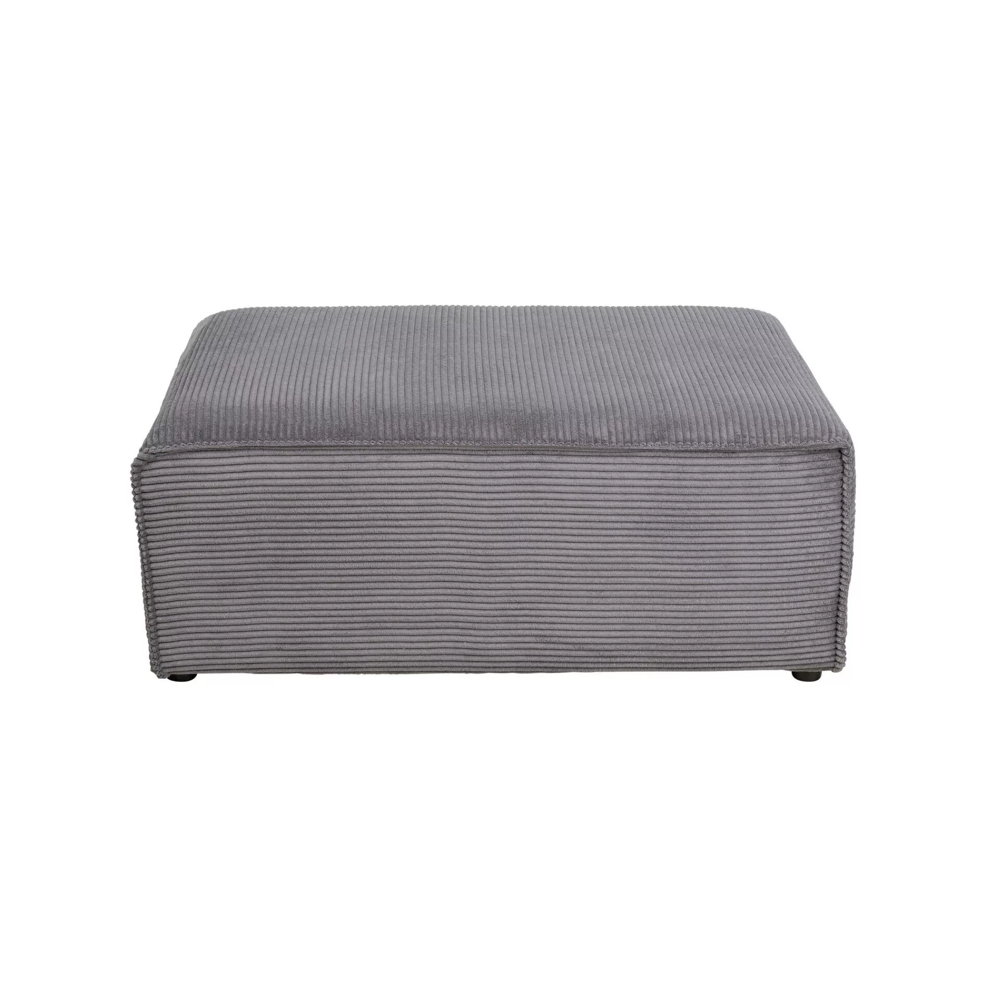 KARE Design Canapé D'angle Infinity Cord Gris Droite ^ Canapé & Banquette