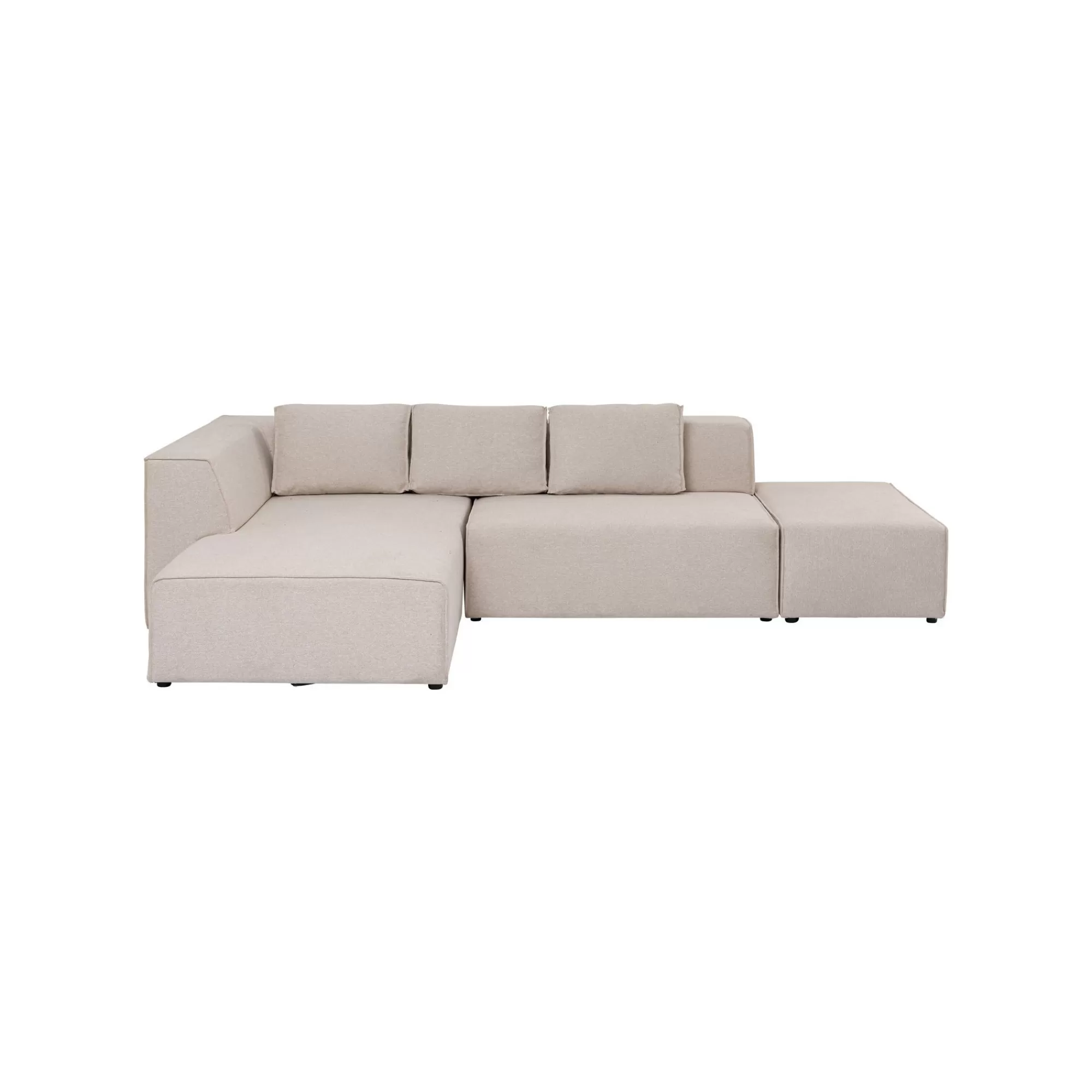 KARE Design Canapé D'angle Infinity Gauche Crème ^ Canapé & Banquette