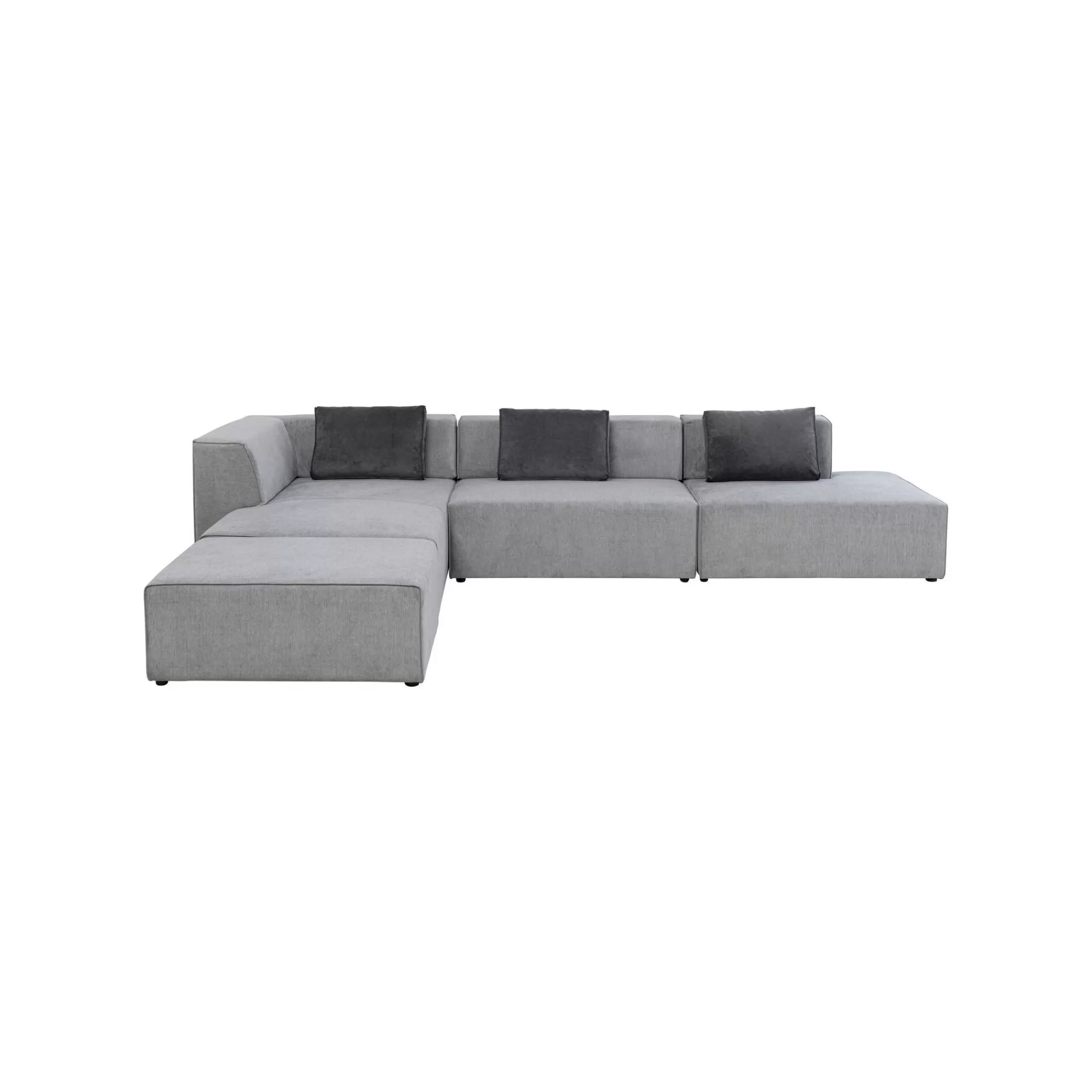 KARE Design Canapé D'angle Infinity XL Gauche Gris ^ Canapé & Banquette
