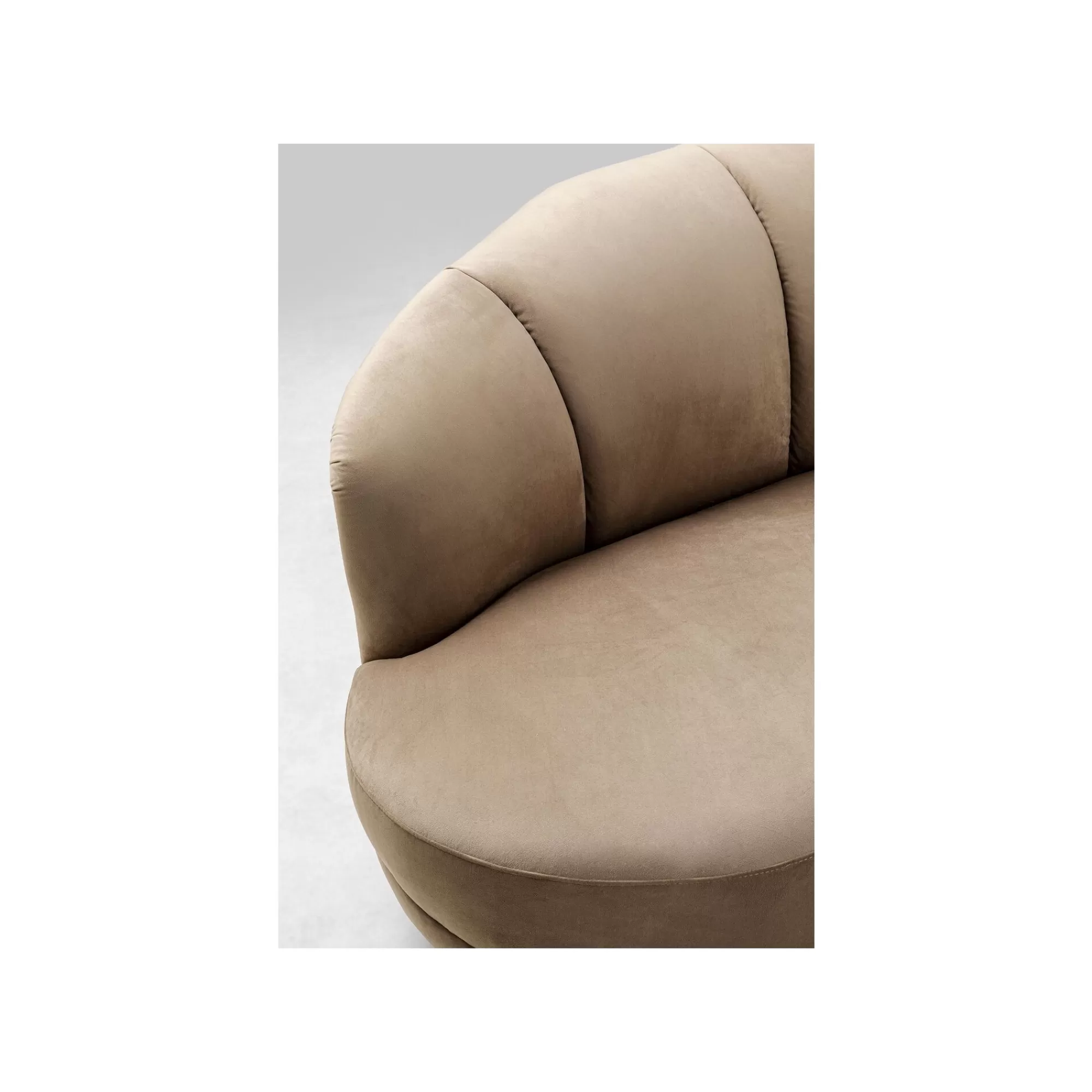 KARE Design Canapé Dschinn 3 Places Velours Taupe ^ Canapé & Banquette