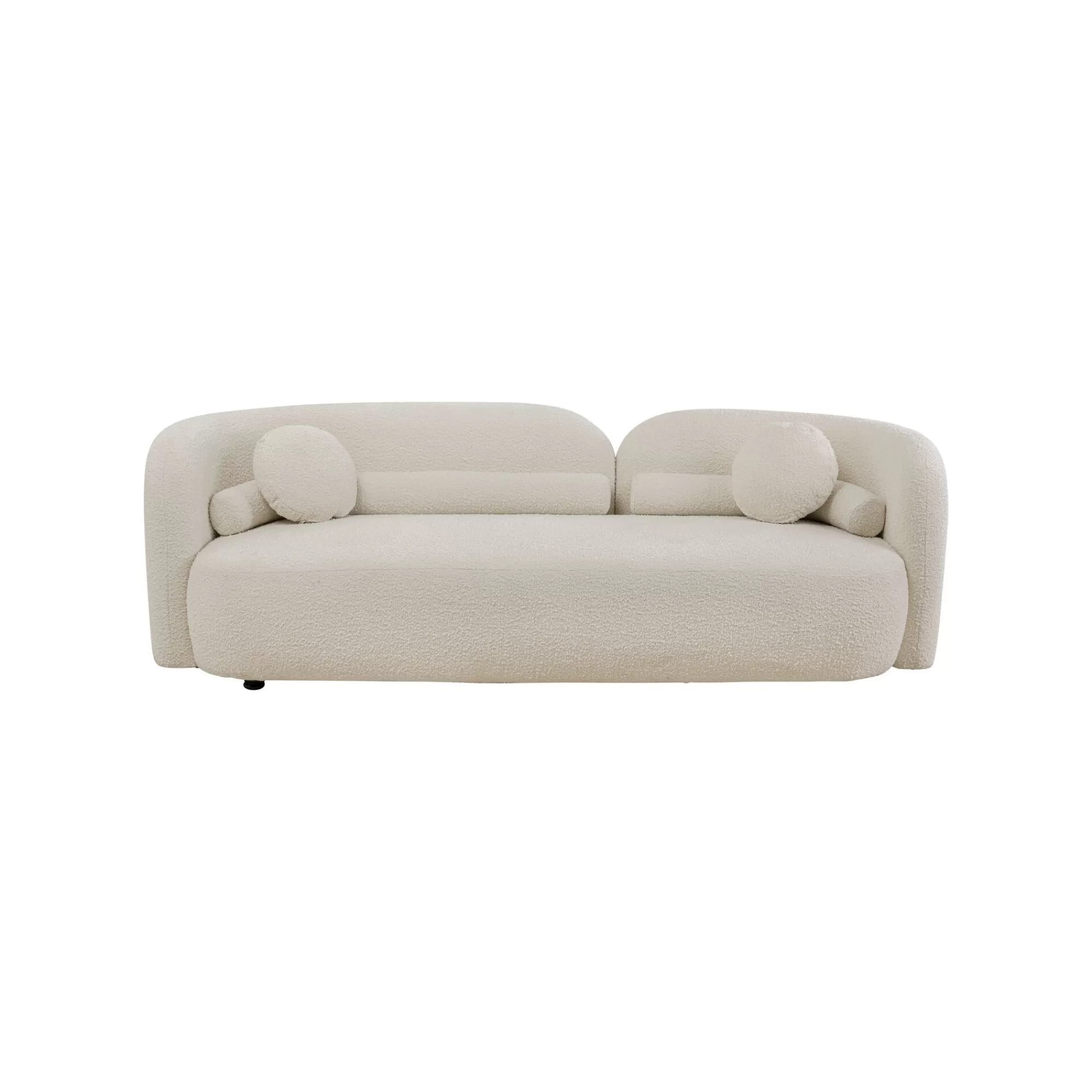KARE Design Canapé Kelly Boucle 3 Places Crème ^ Canapé & Banquette