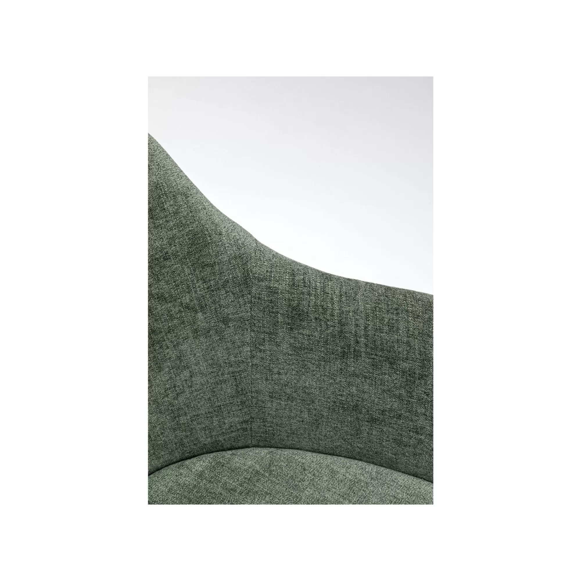 KARE Design Chaise Avec Accoudoirs Pivotante Lady Loco Coco Verte ^ Chaise