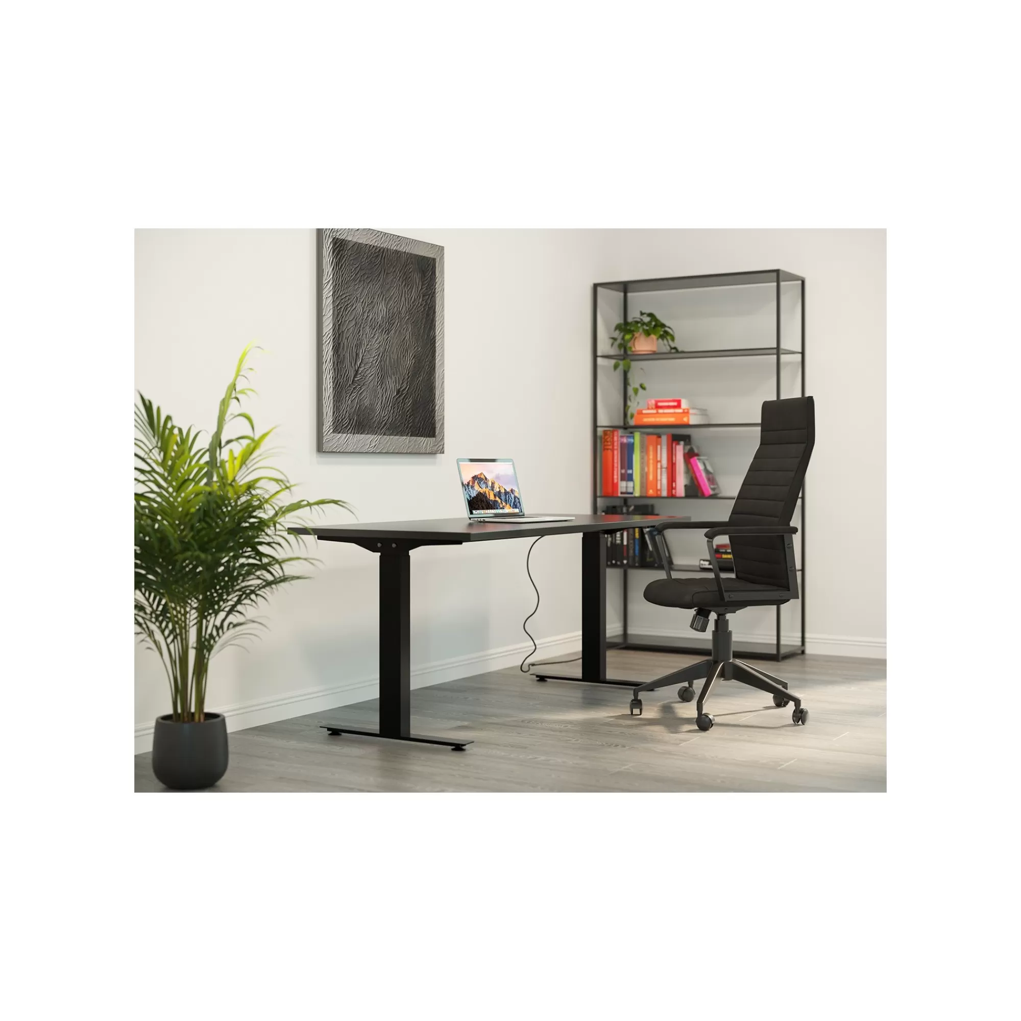 KARE Design Chaise De Bureau Pivotante Labora Haute Noire ^ Chaise De Bureau