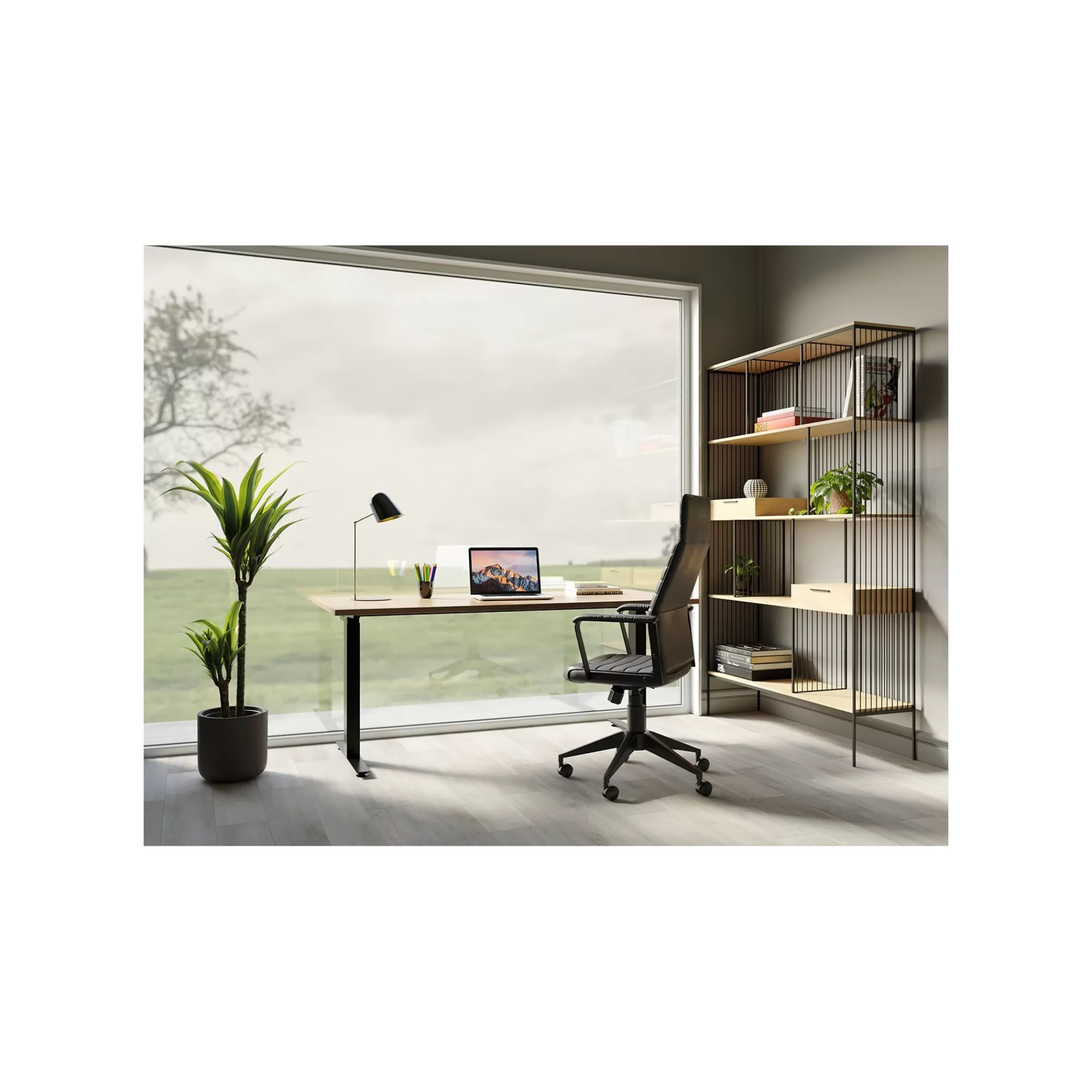 KARE Design Chaise De Bureau Pivotante Labora Haute Noire ^ Chaise De Bureau