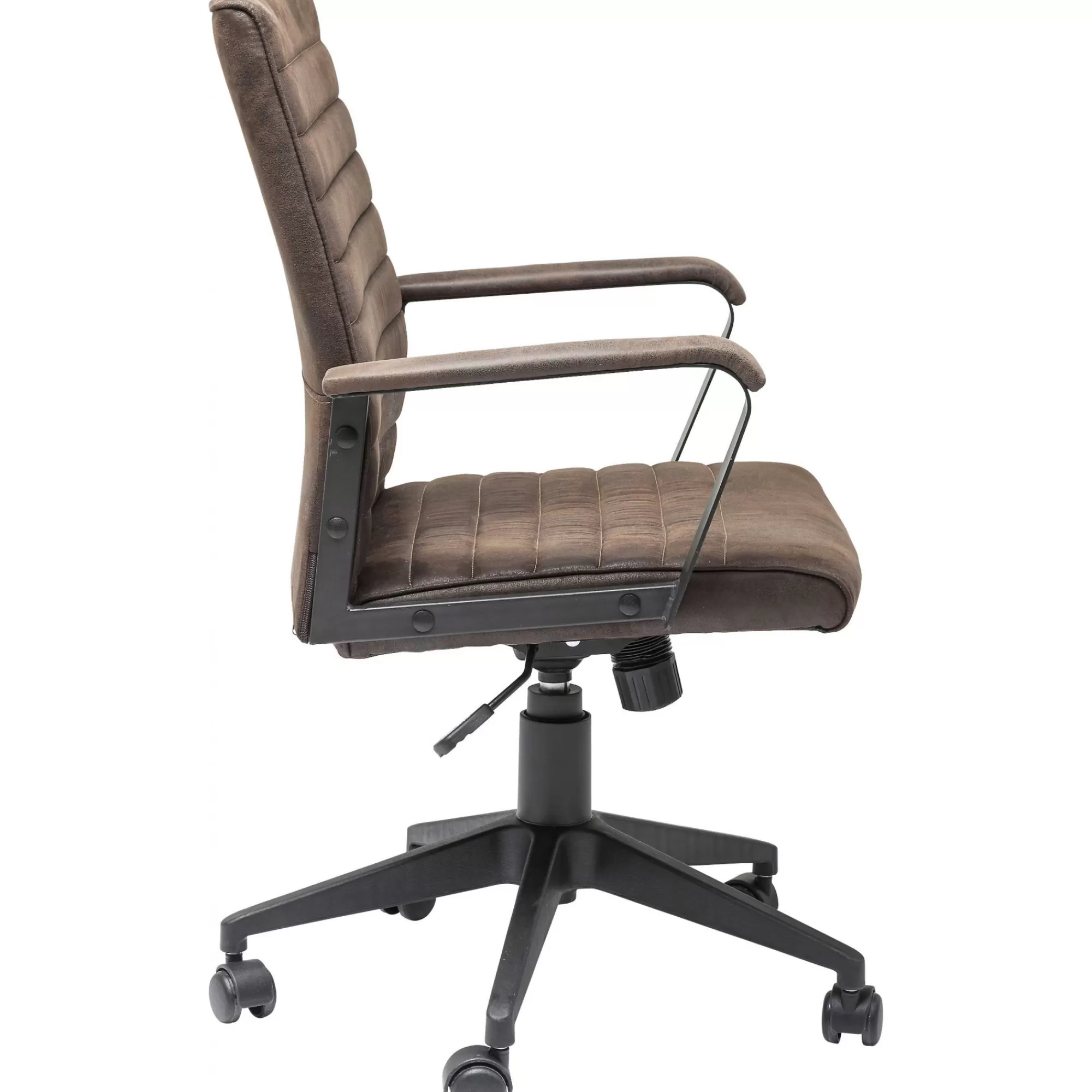 KARE Design Chaise De Bureau Pivotante Labora Marron Foncé ^ Chaise De Bureau