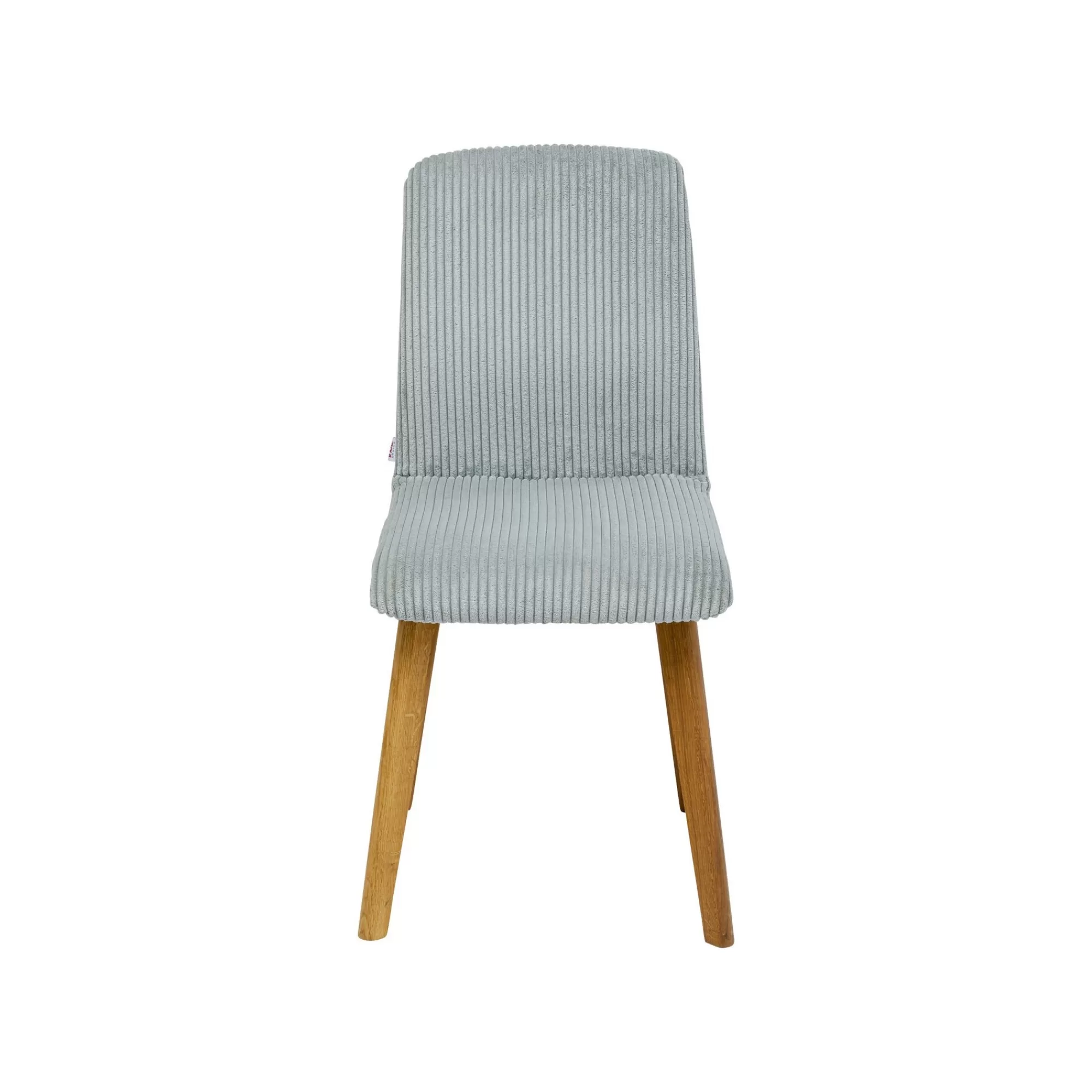 KARE Design Chaise Lara Cord Côtelée Bleue ^ Chaise