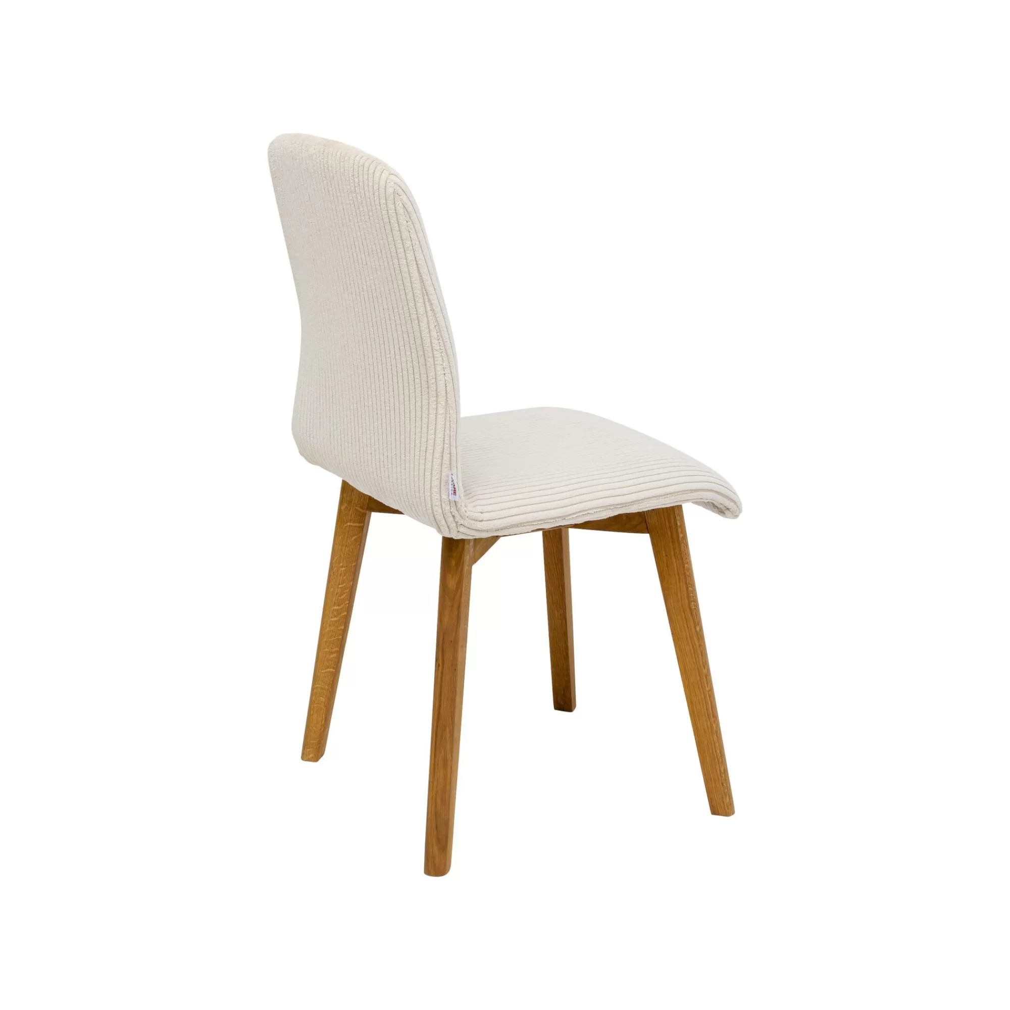 KARE Design Chaise Lara Cord Côtelée Crème ^ Chaise