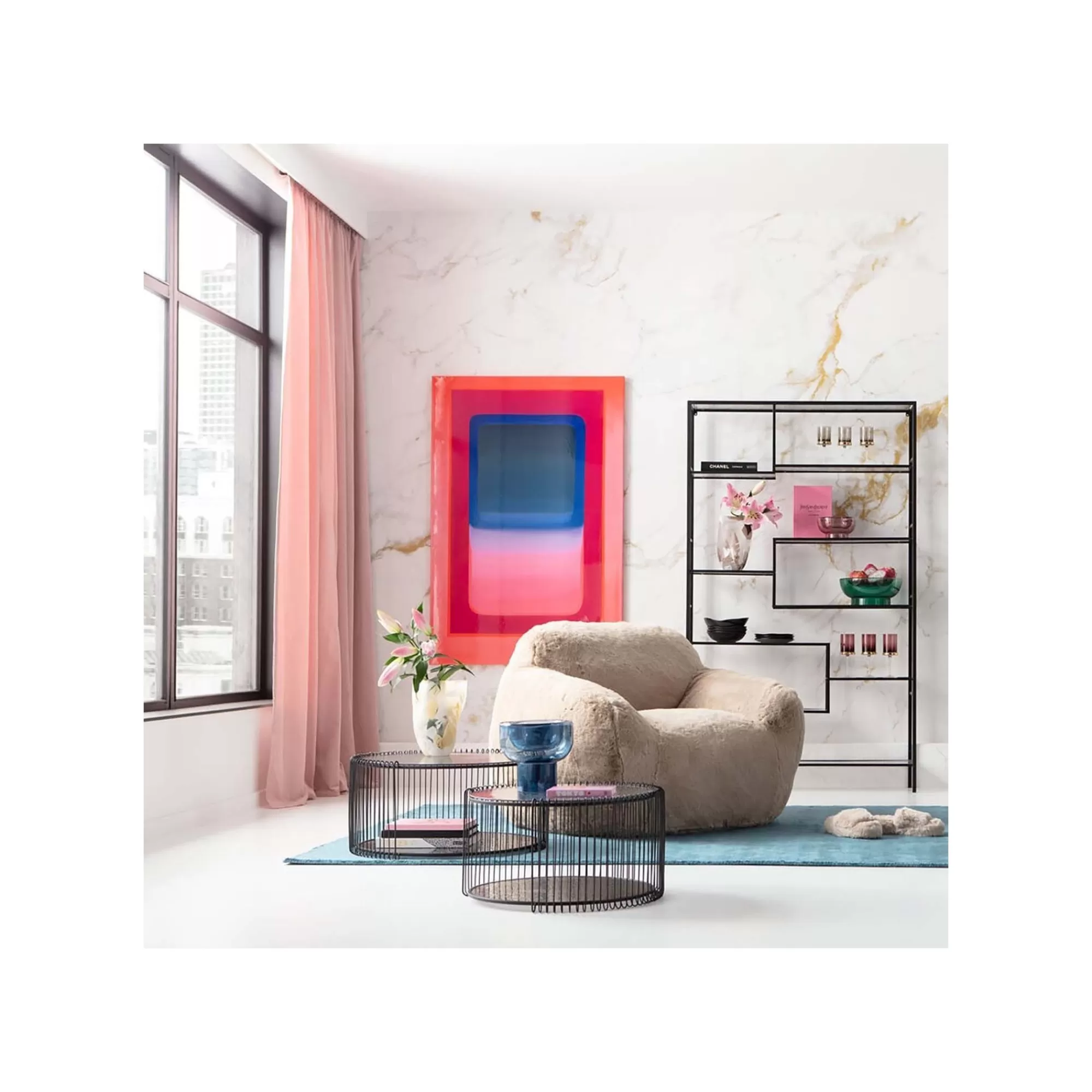 KARE Design Coupe Grazioso Bleue 22cm ^ Vaisselle