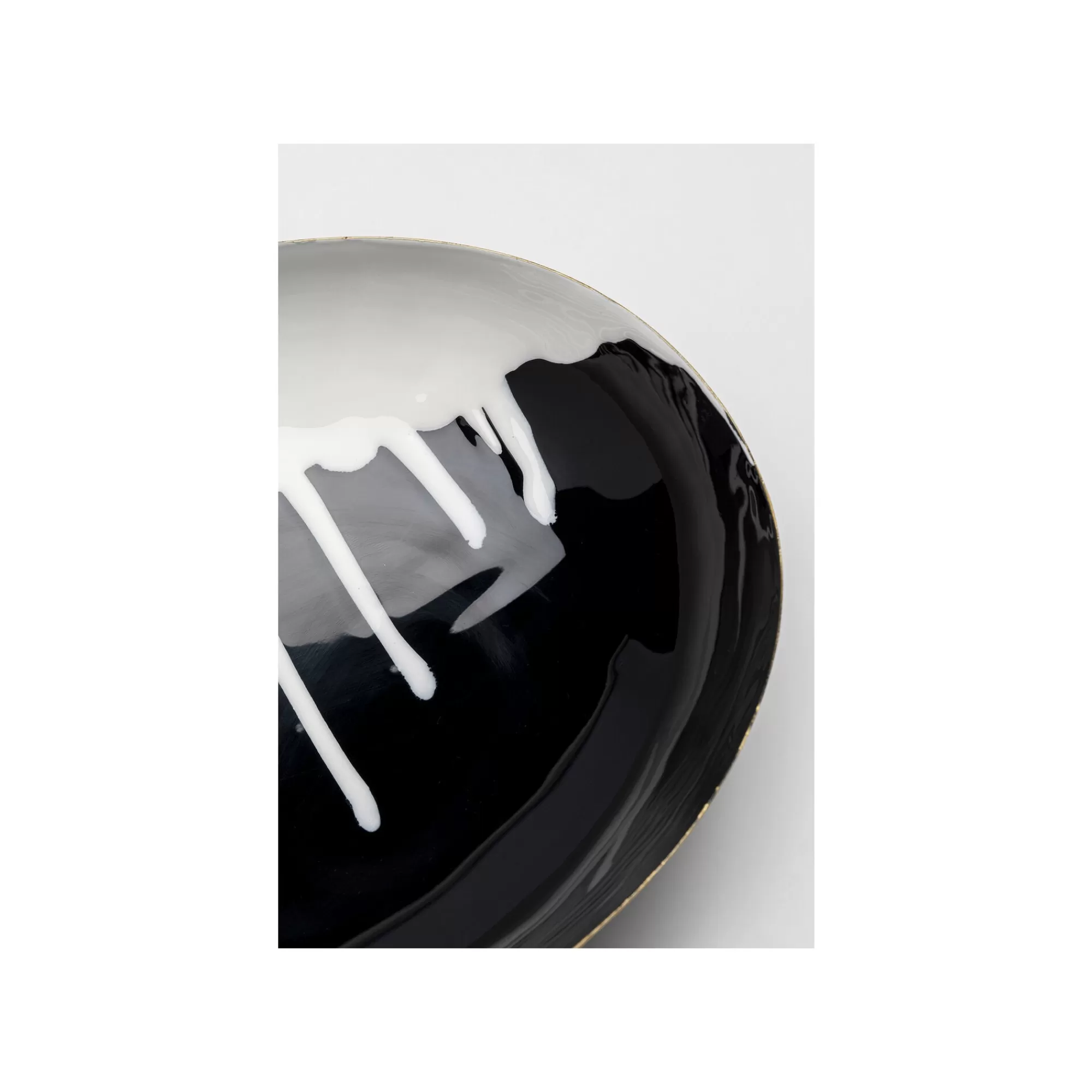 KARE Design Coupe Macchie Noire Et Blanche ^ Vaisselle