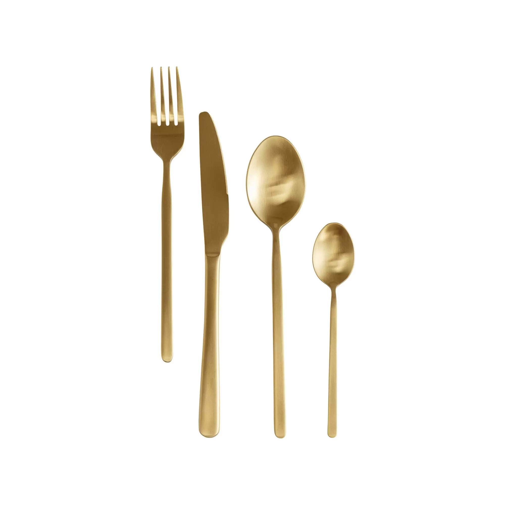 KARE Design Couverts Gloria 16 Pièces Dorés ^ Vaisselle