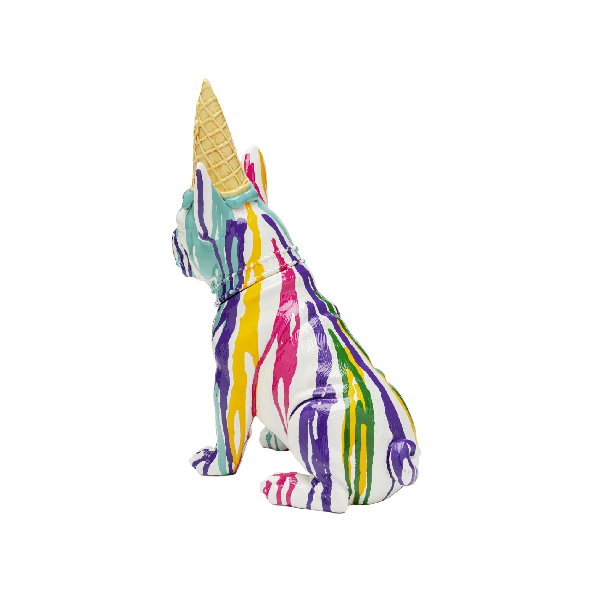 KARE Design Déco Chien Glace Blanc ^ Déco