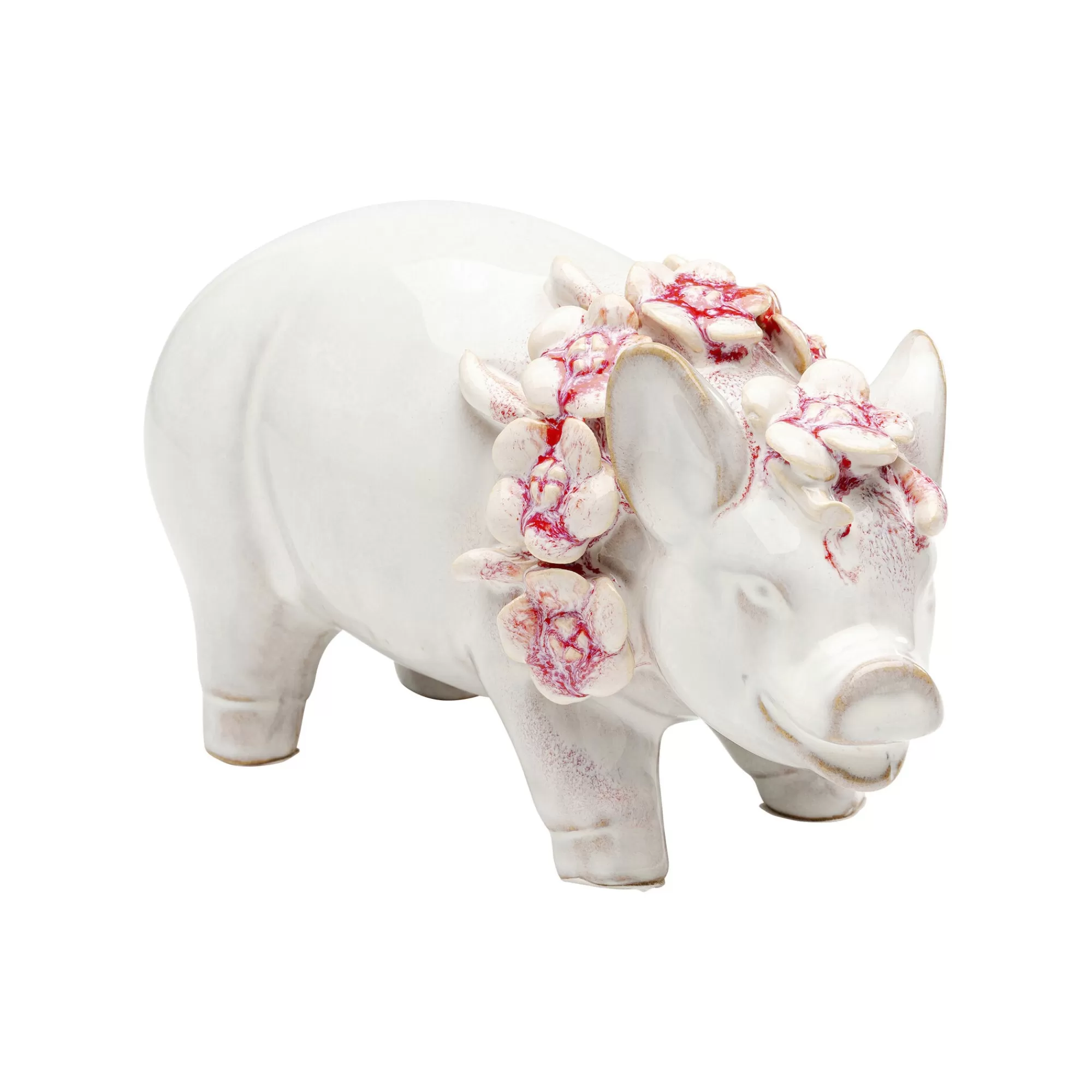 KARE Design Déco Cochon Hawaï 21cm ^ Déco
