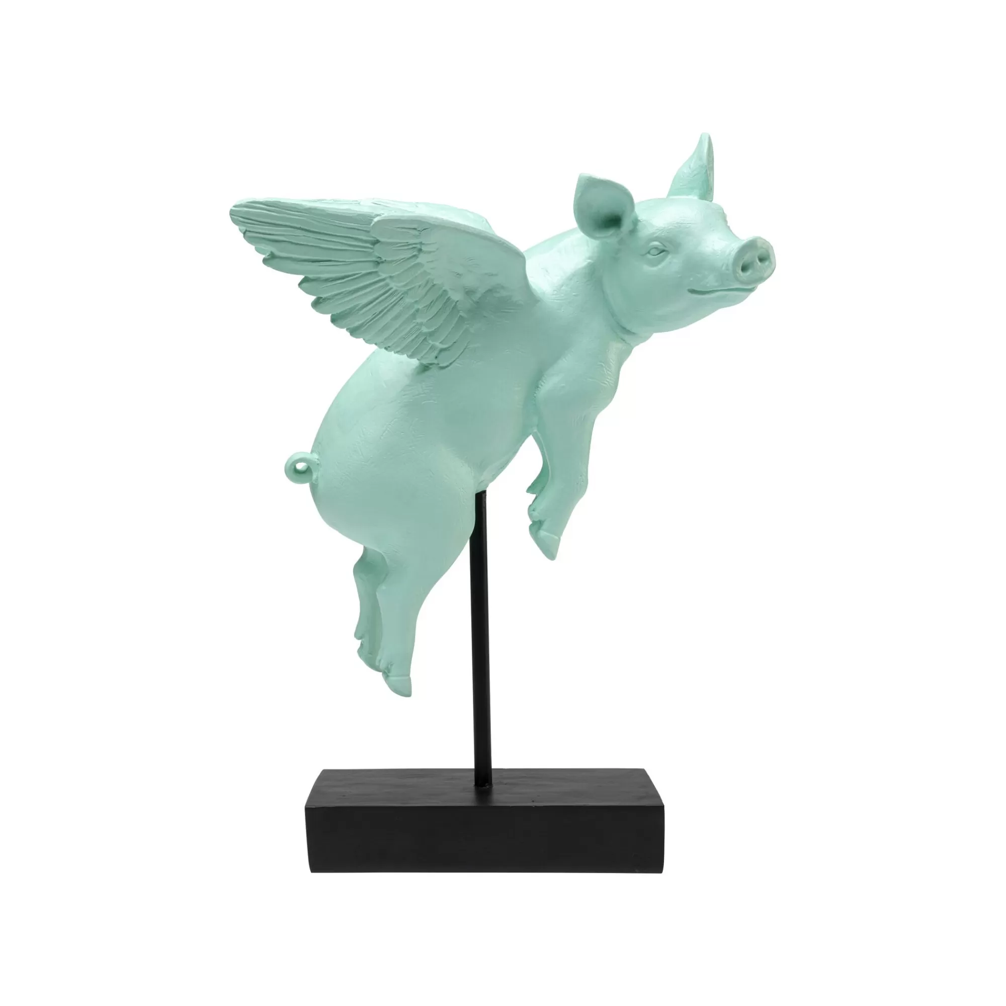 KARE Design Déco Cochon Volant Vert ^ Déco