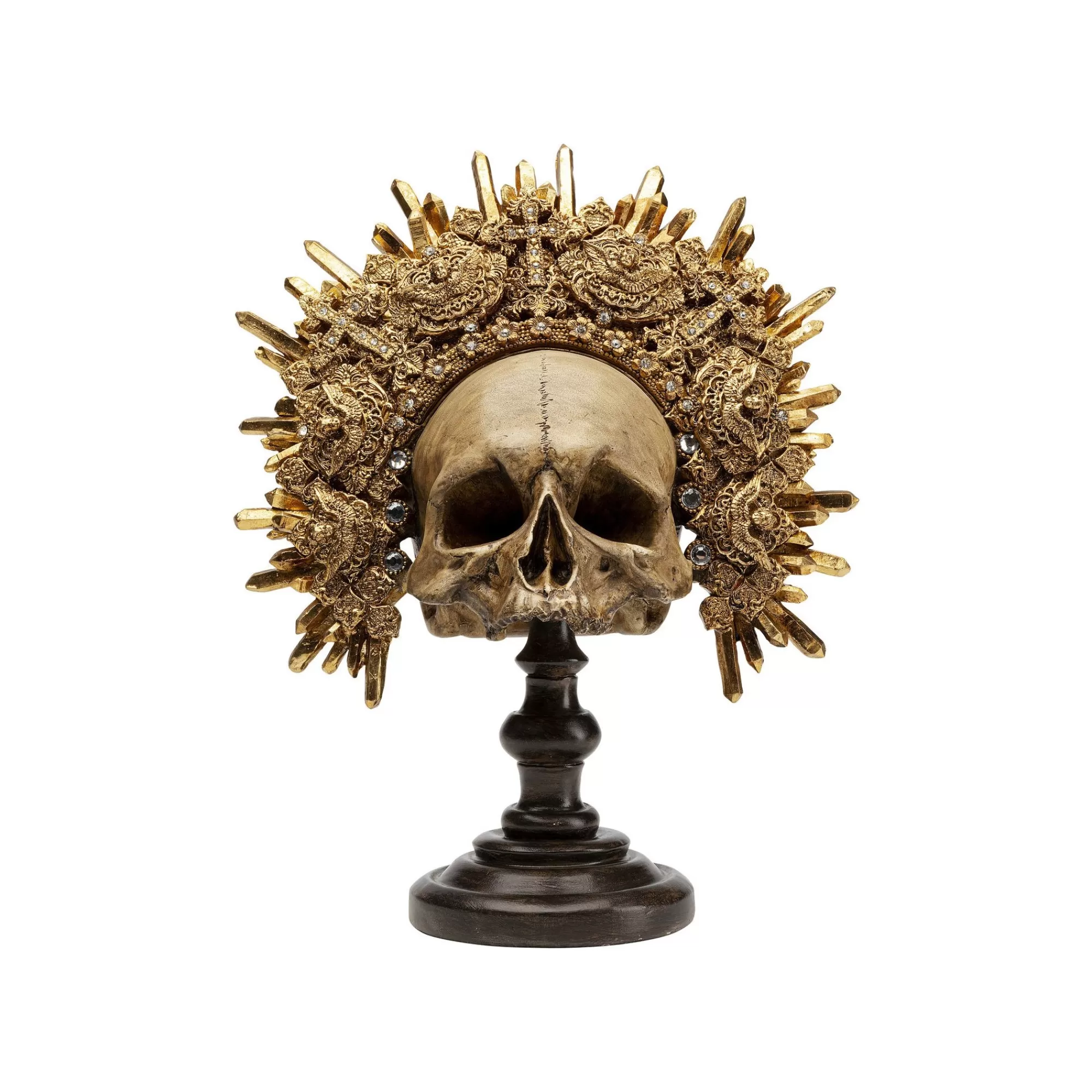 KARE Design Déco Crâne Couronne ^ Déco