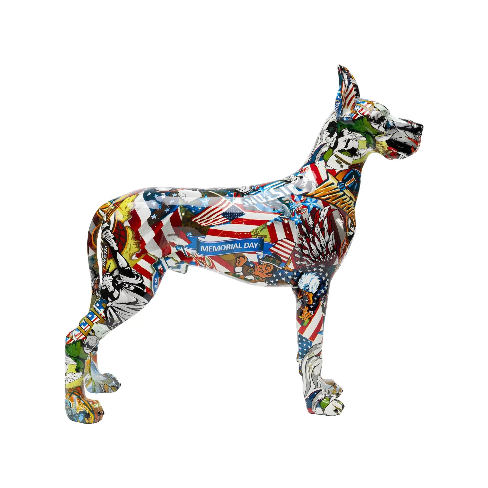 KARE Design Déco Dogue Allemand Graffiti ^ Déco