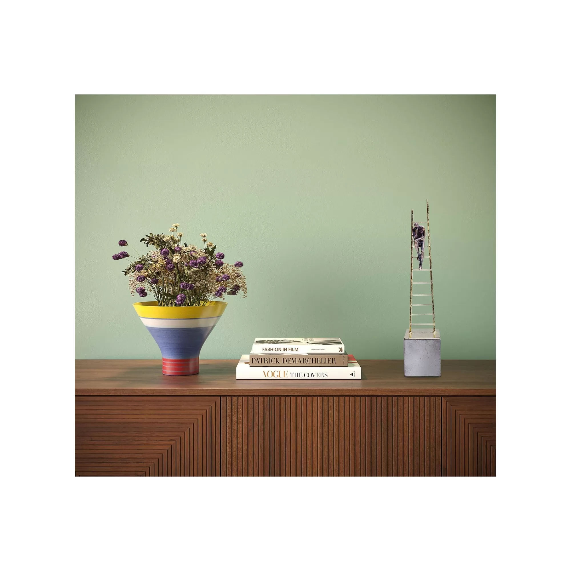 KARE Design Déco Elements Penseur Sur échelle ^ Déco