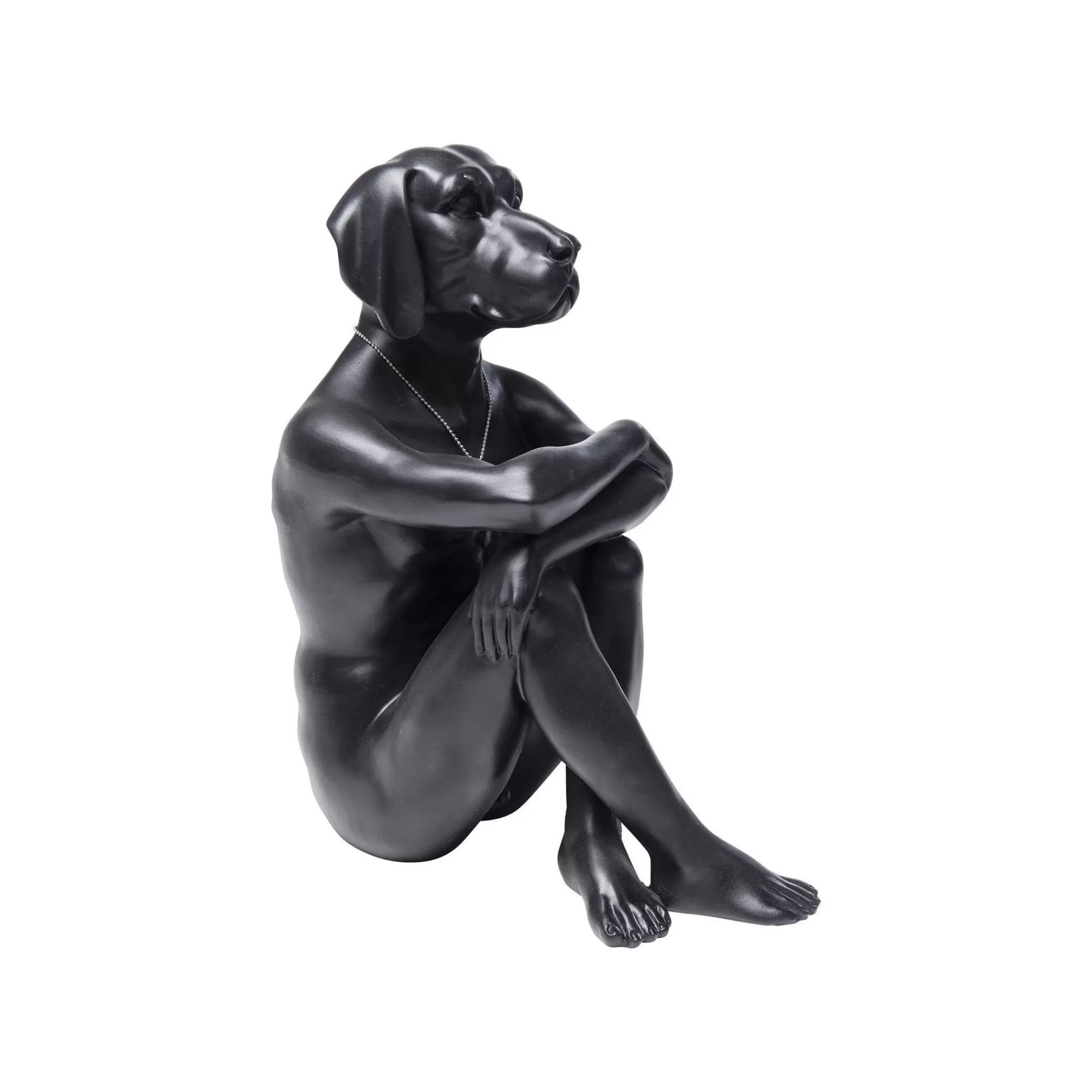 KARE Design Déco Gangster Chien Noir ^ Déco