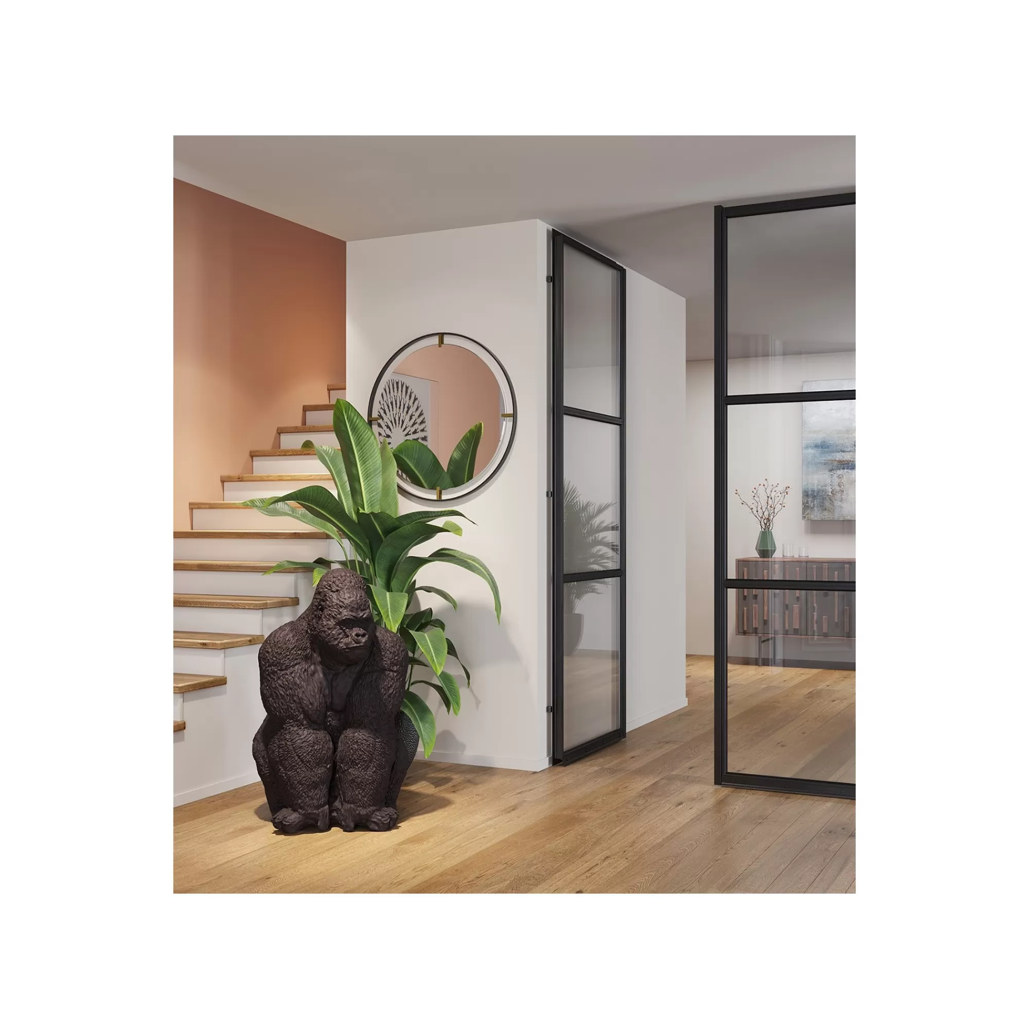 KARE Design Déco Gorille XXL 107cm ^ Déco