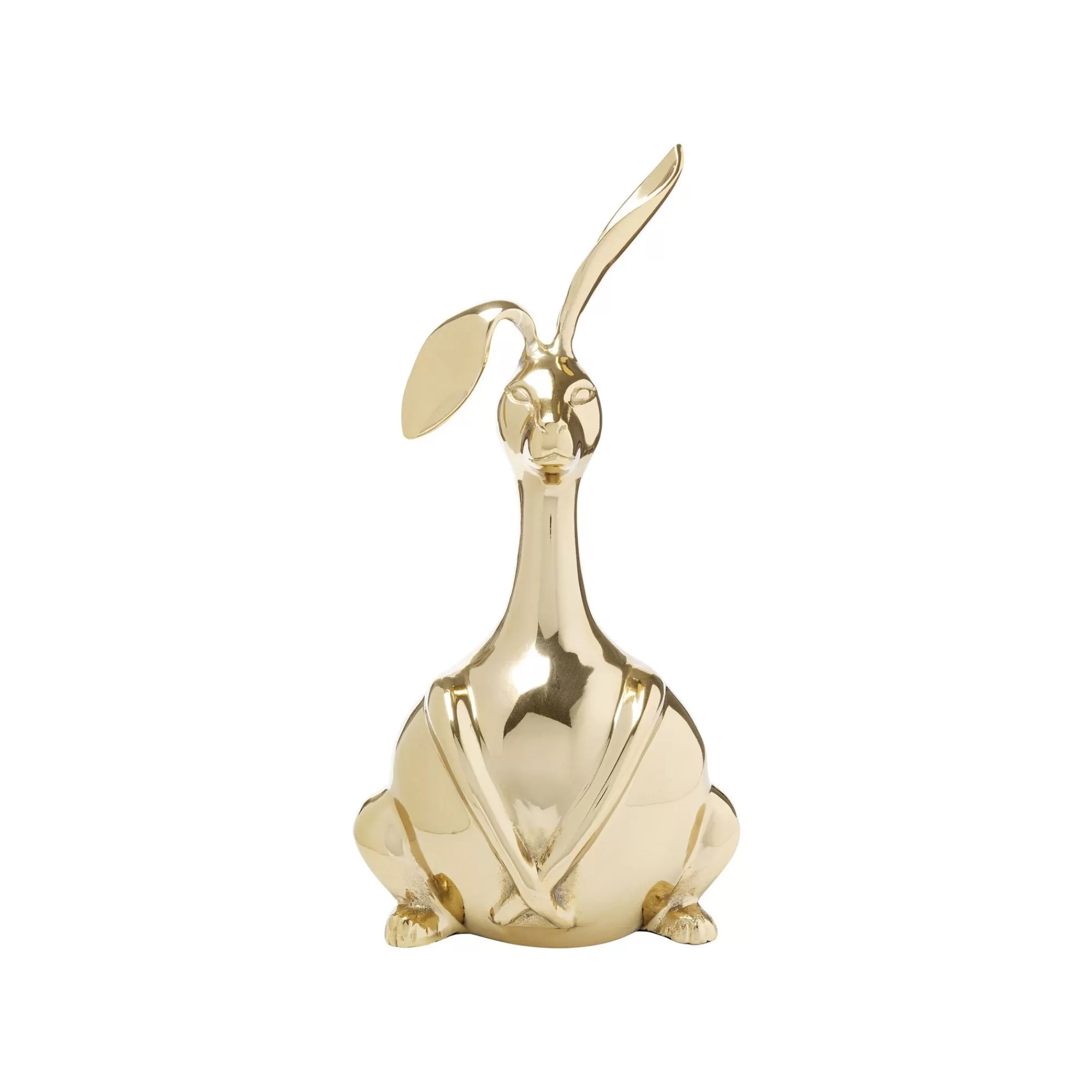 KARE Design Déco Lapin Doré 37cm ^ Déco