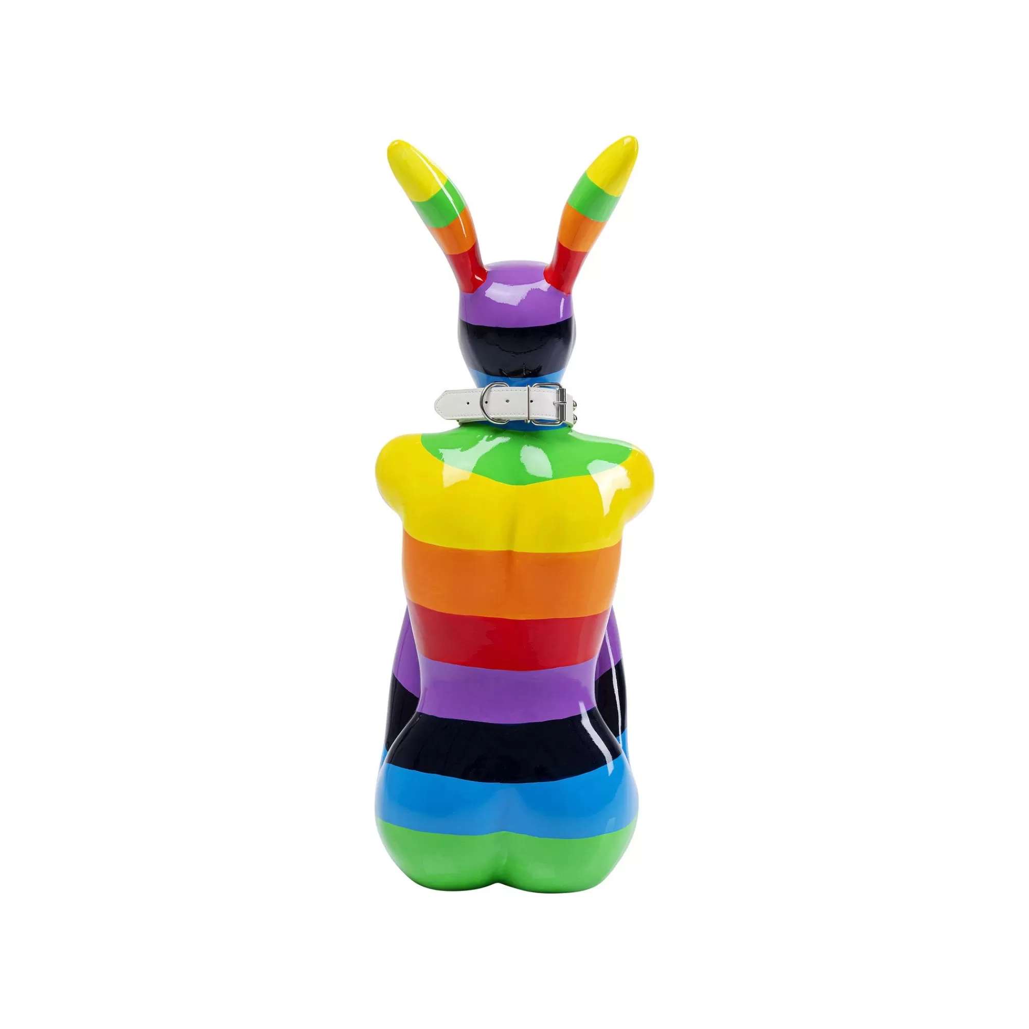 KARE Design Déco Lapin Rayures Multicolores XL 80cm ^ Déco