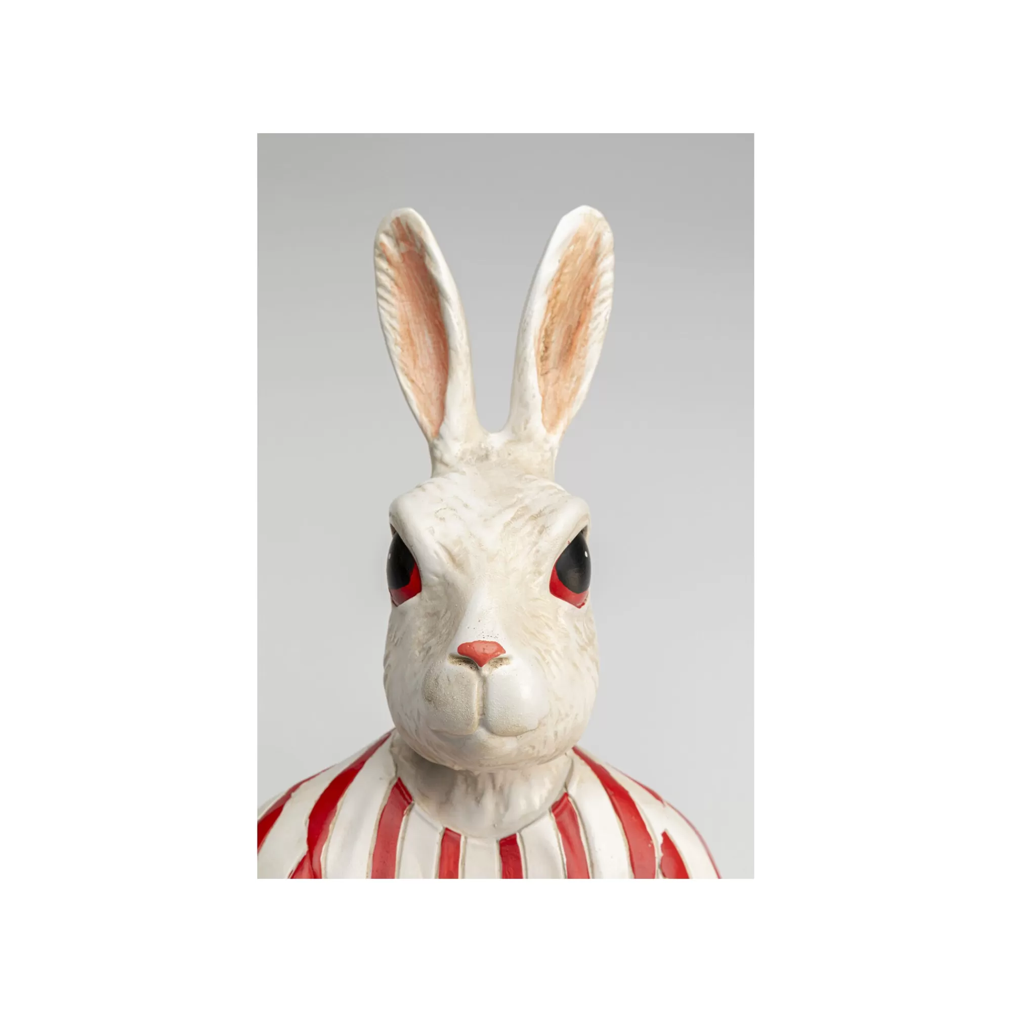 KARE Design Déco Lapin Rouge Et Blanc ^ Déco