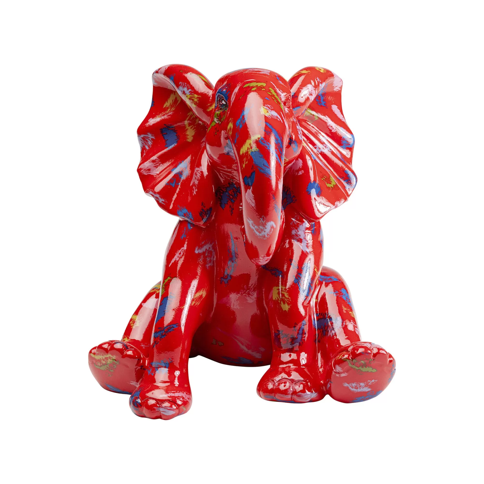 KARE Design Déco éléphant Rouge ^ Déco