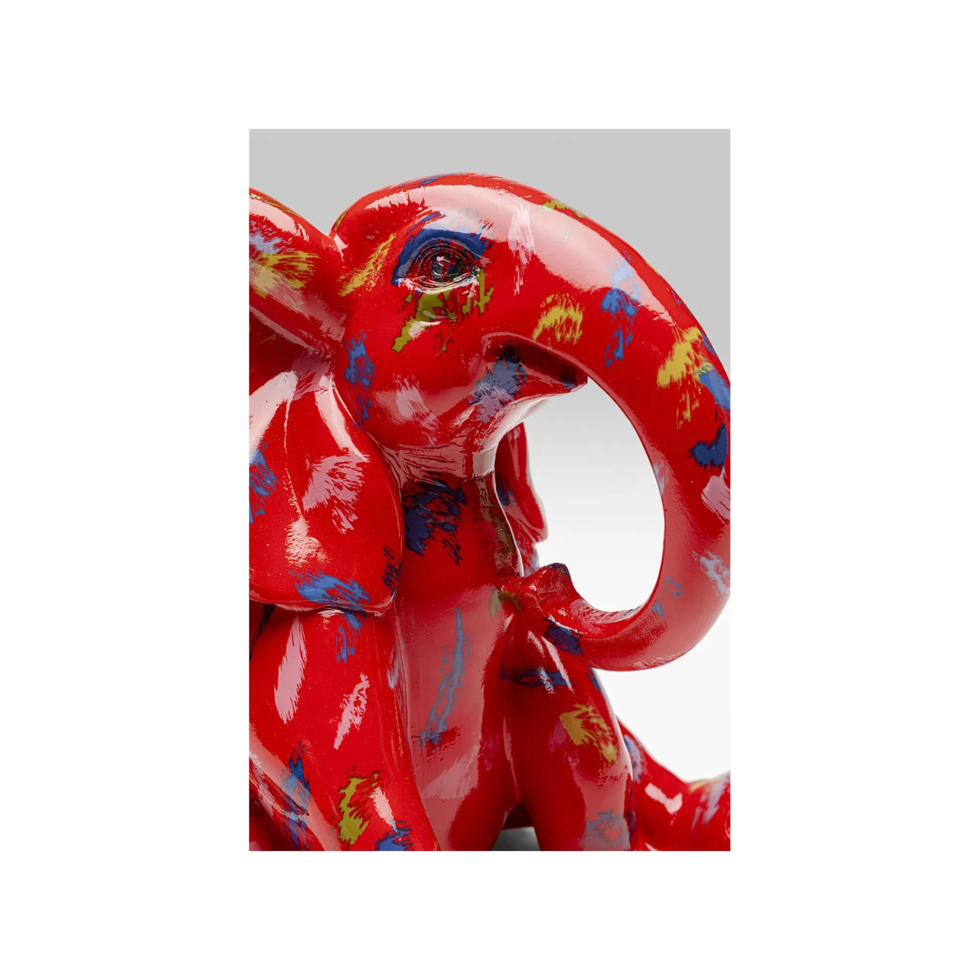 KARE Design Déco éléphant Rouge ^ Déco