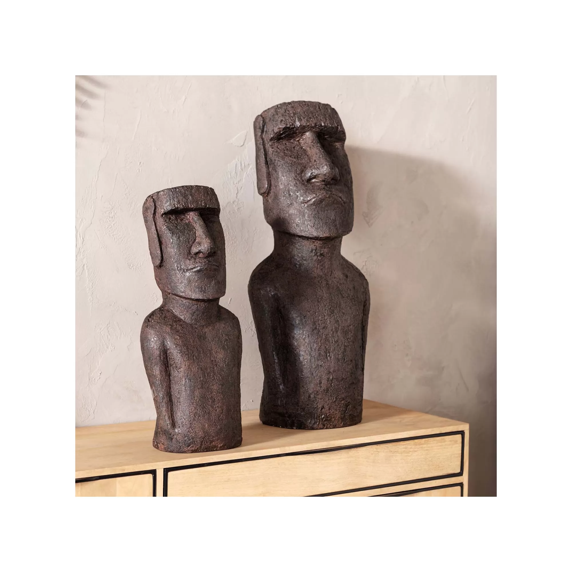 KARE Design Déco Moaï 59cm ^ Déco