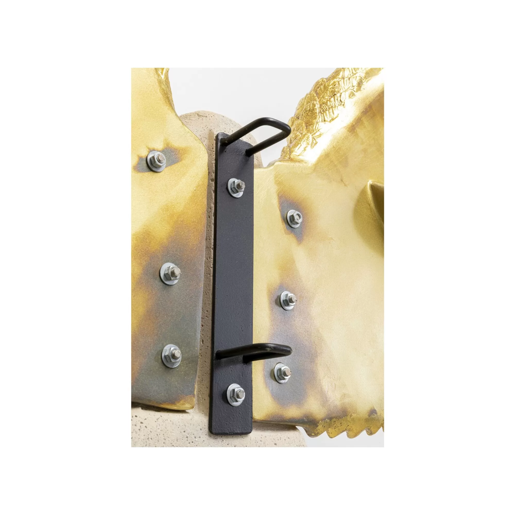 KARE Design Déco Murale Buste Femme Ailes Dorées 124x71cm ^ Déco Murale