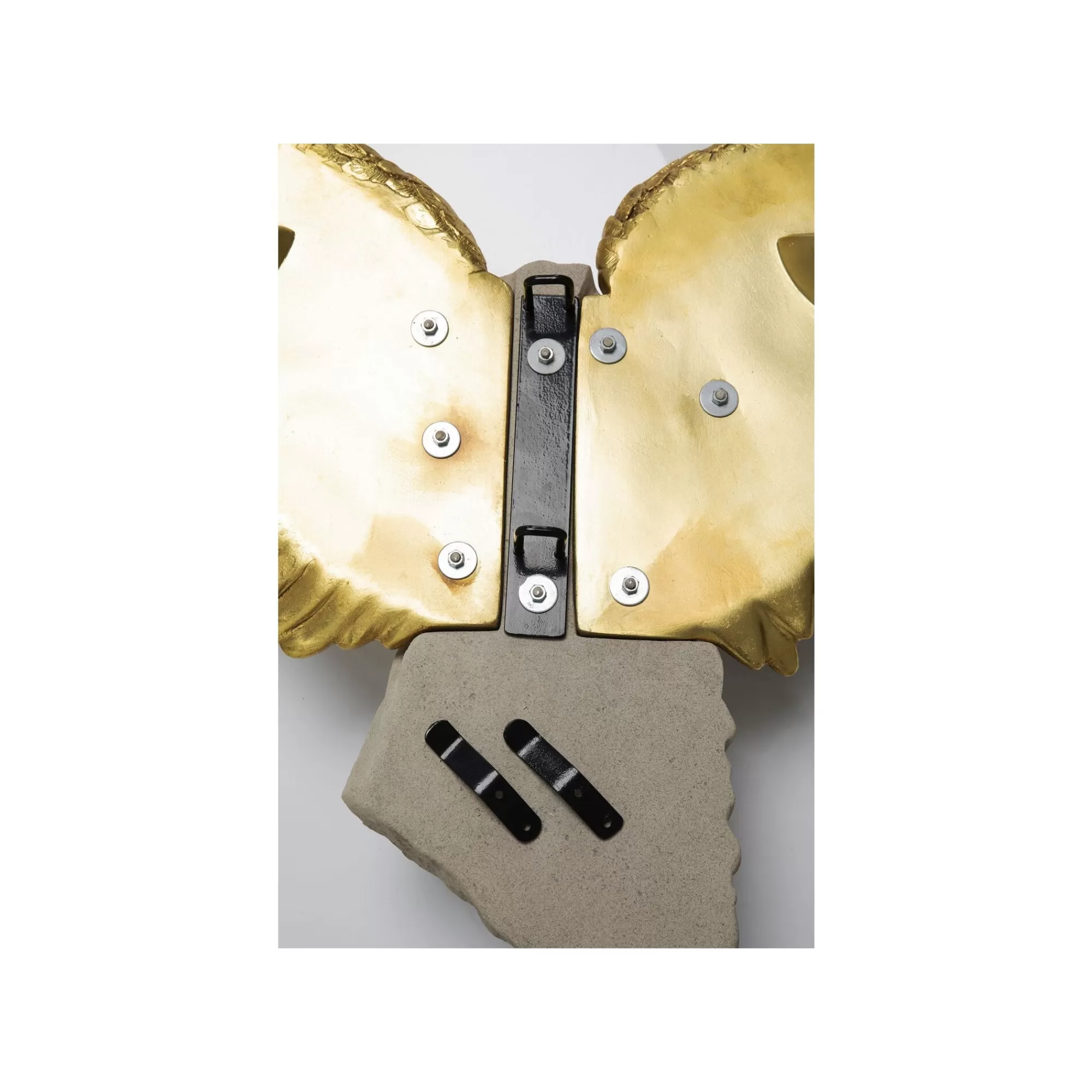 KARE Design Déco Murale Buste Homme Ailes Dorées 124x71cm ^ Déco Murale