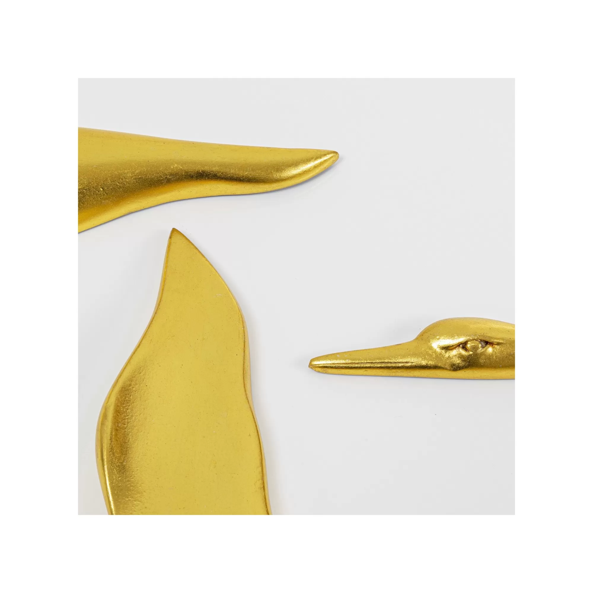 KARE Design Déco Murale Canards Dorés Set De 3 ^ Déco Murale
