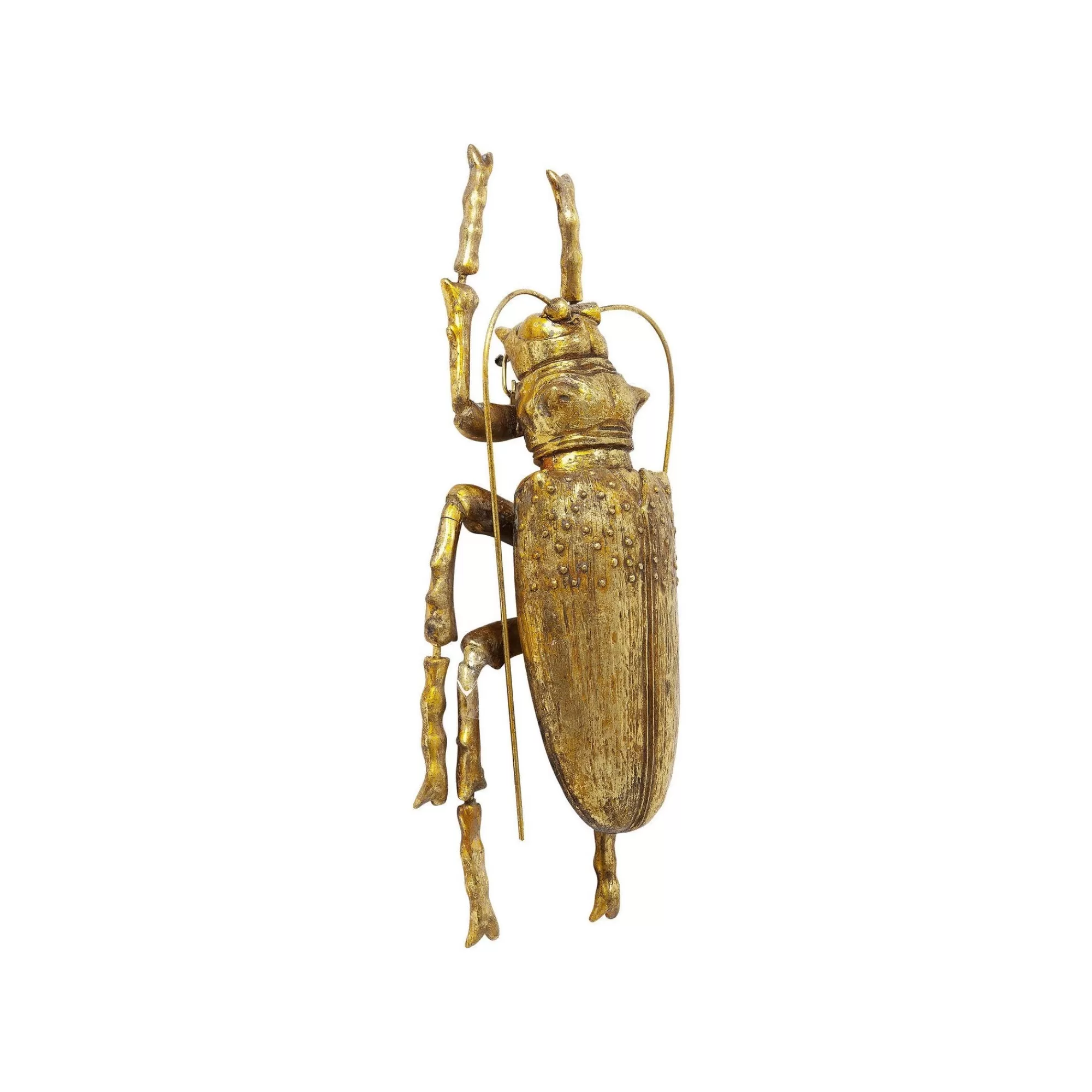 KARE Design Déco Murale Longicorn Beetle Dorée ^ Déco Murale