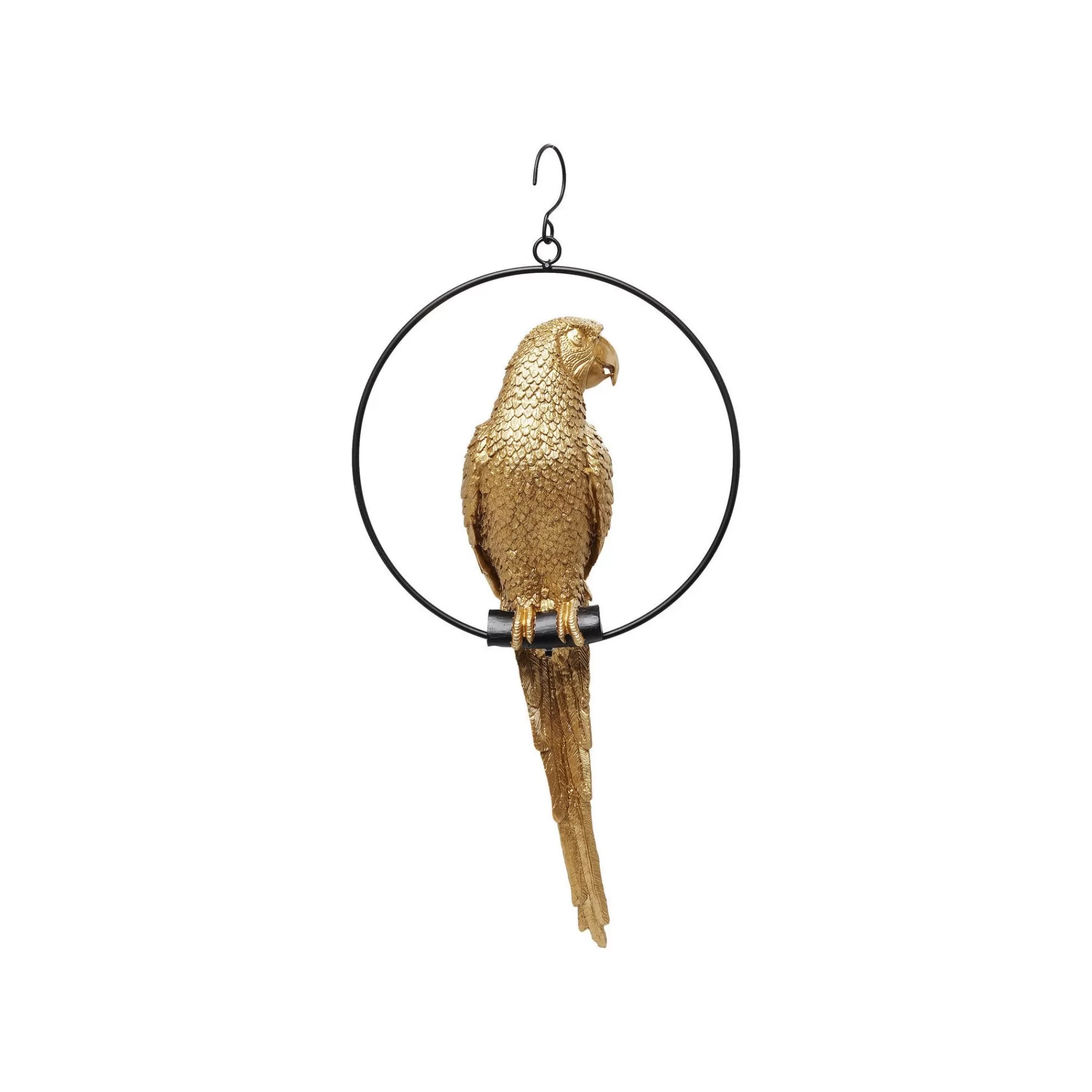 KARE Design Déco Perroquet Suspendu Doré ^ Déco