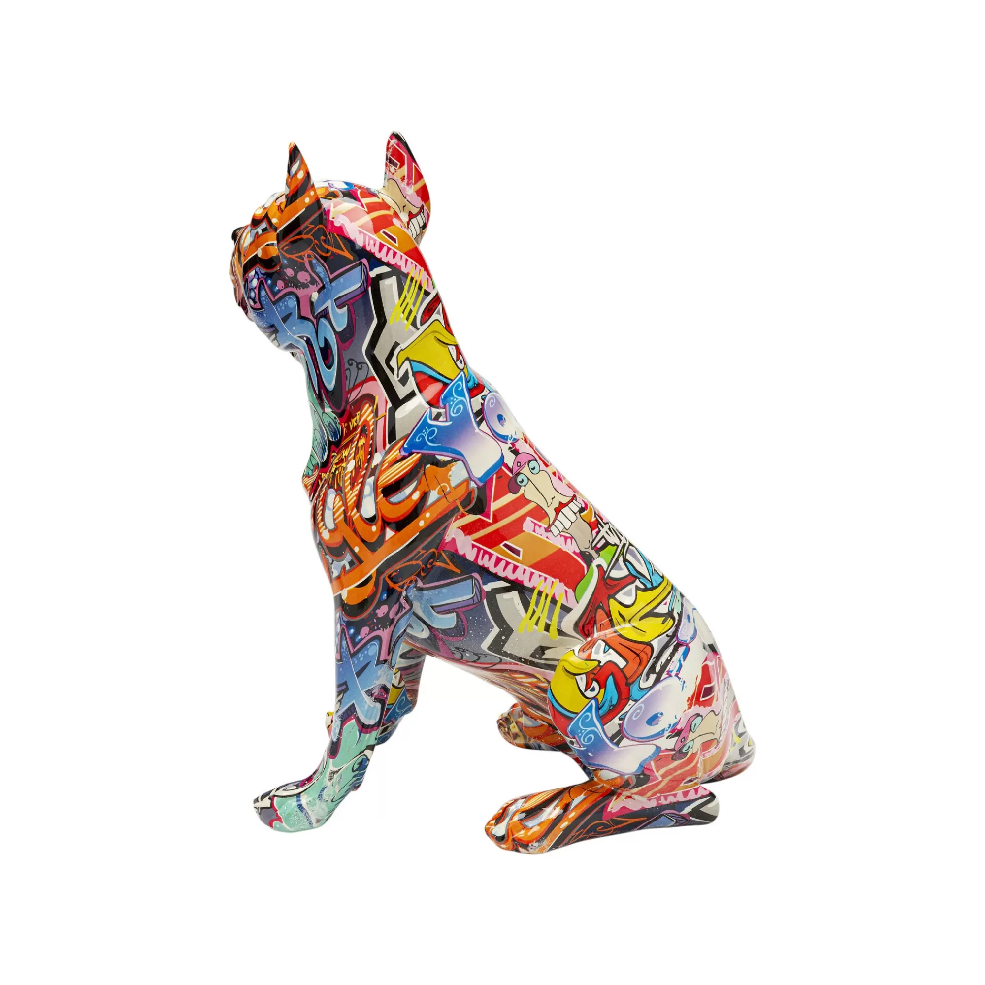 KARE Design Déco Pitbull Graffiti 41cm ^ Déco
