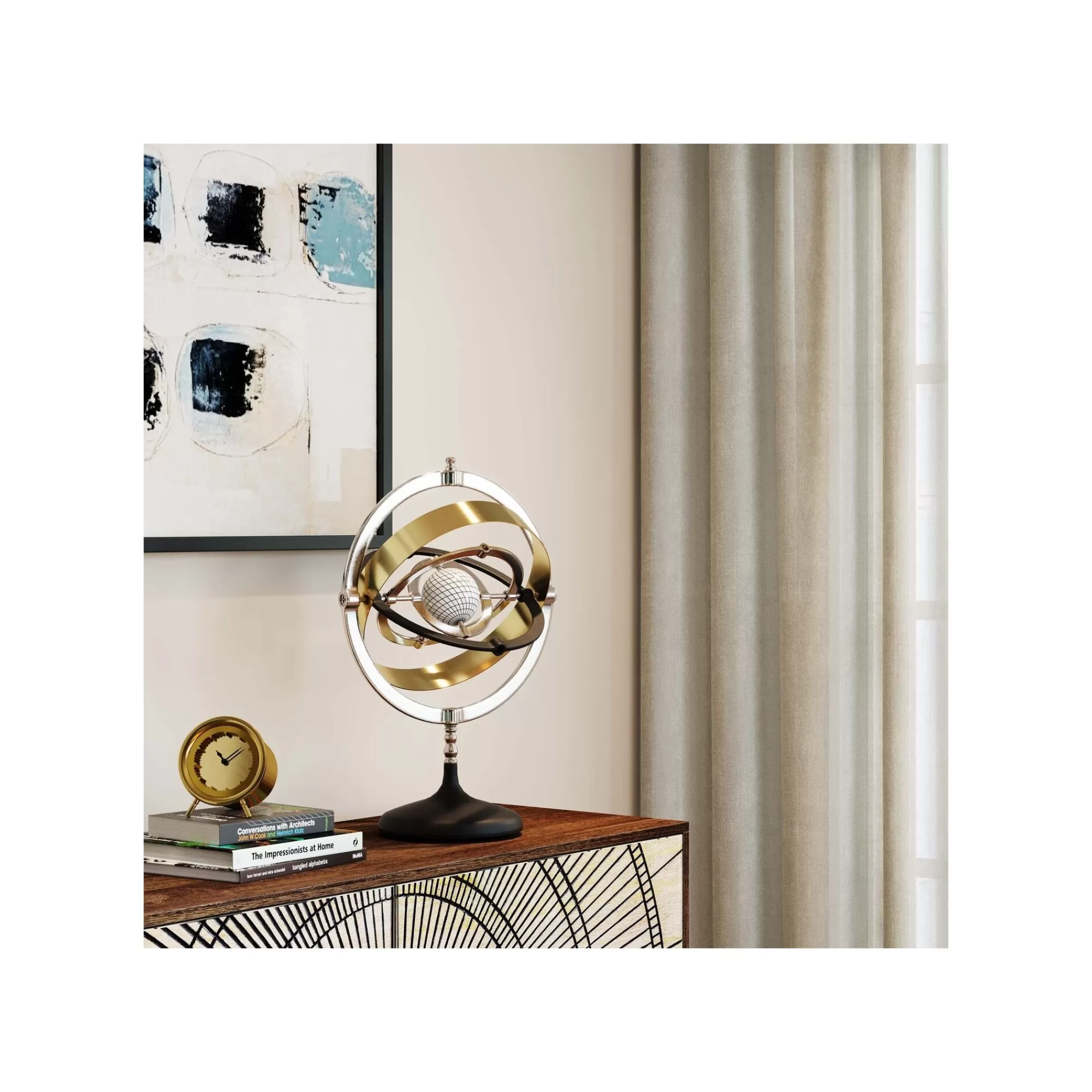 KARE Design Déco Planète Anneaux 63cm ^ Déco