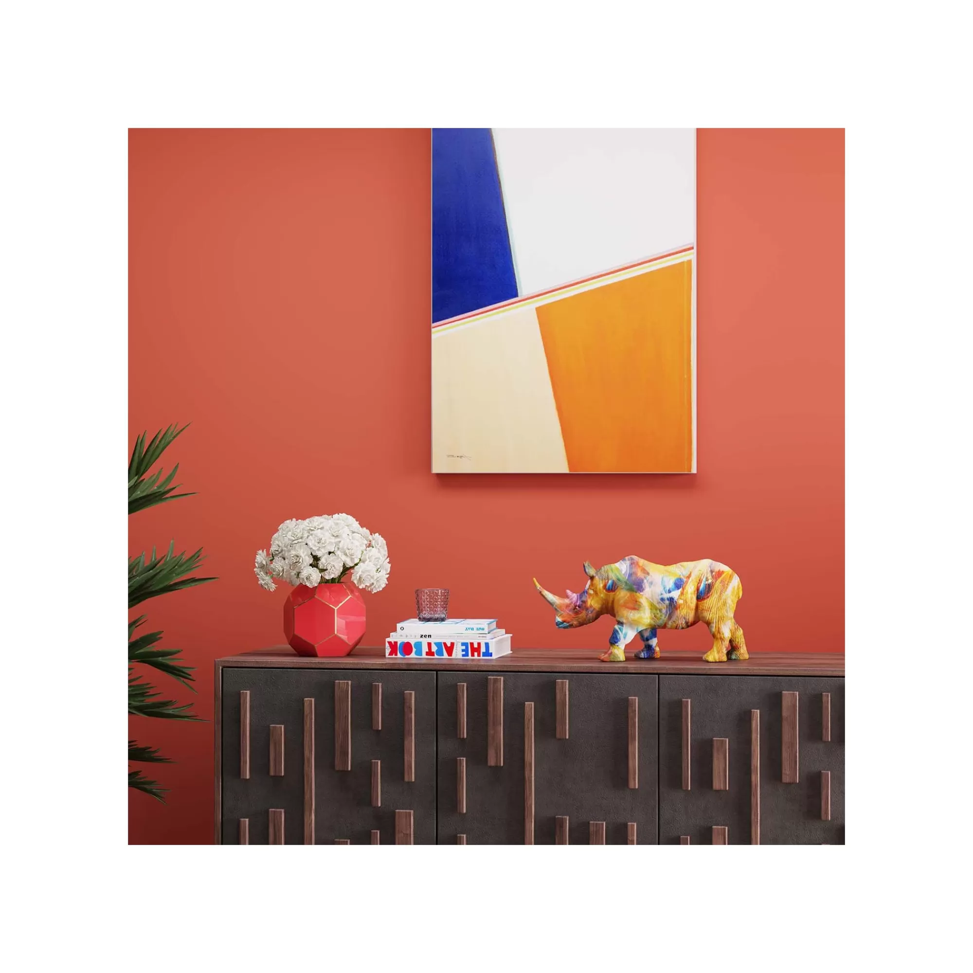 KARE Design Déco Rhino Halo De Couleurs ^ Déco