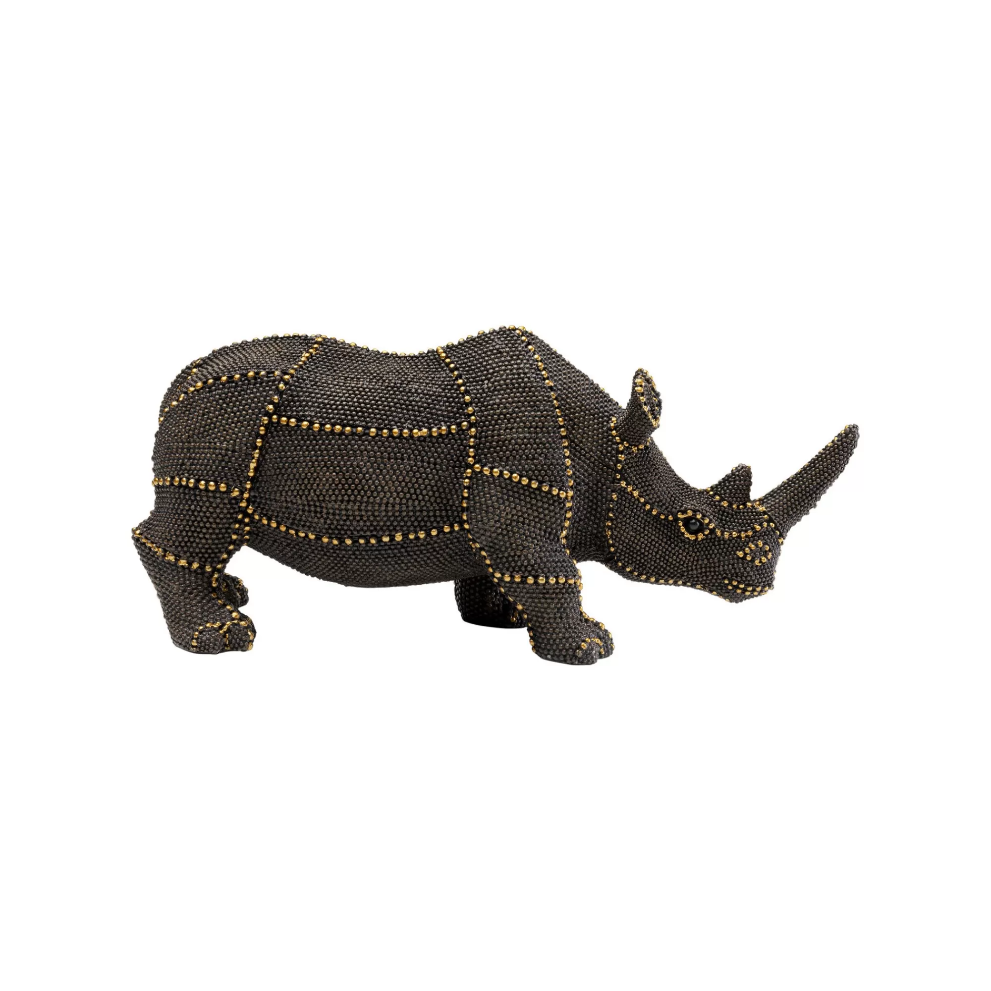 KARE Design Déco Rhino Perles 26cm ^ Déco